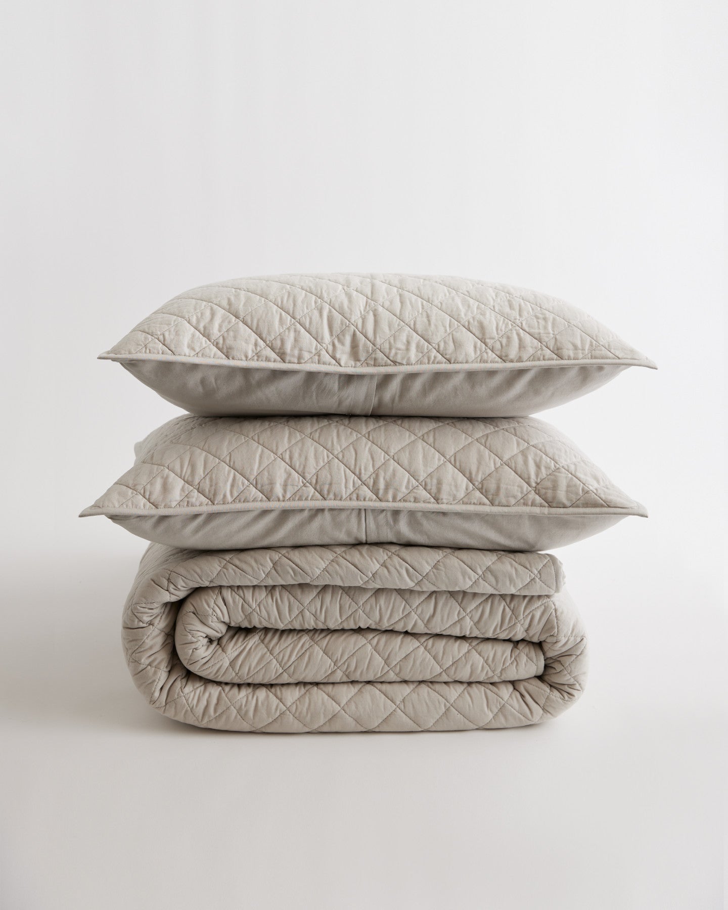 Diamond Cotton Quilt Set