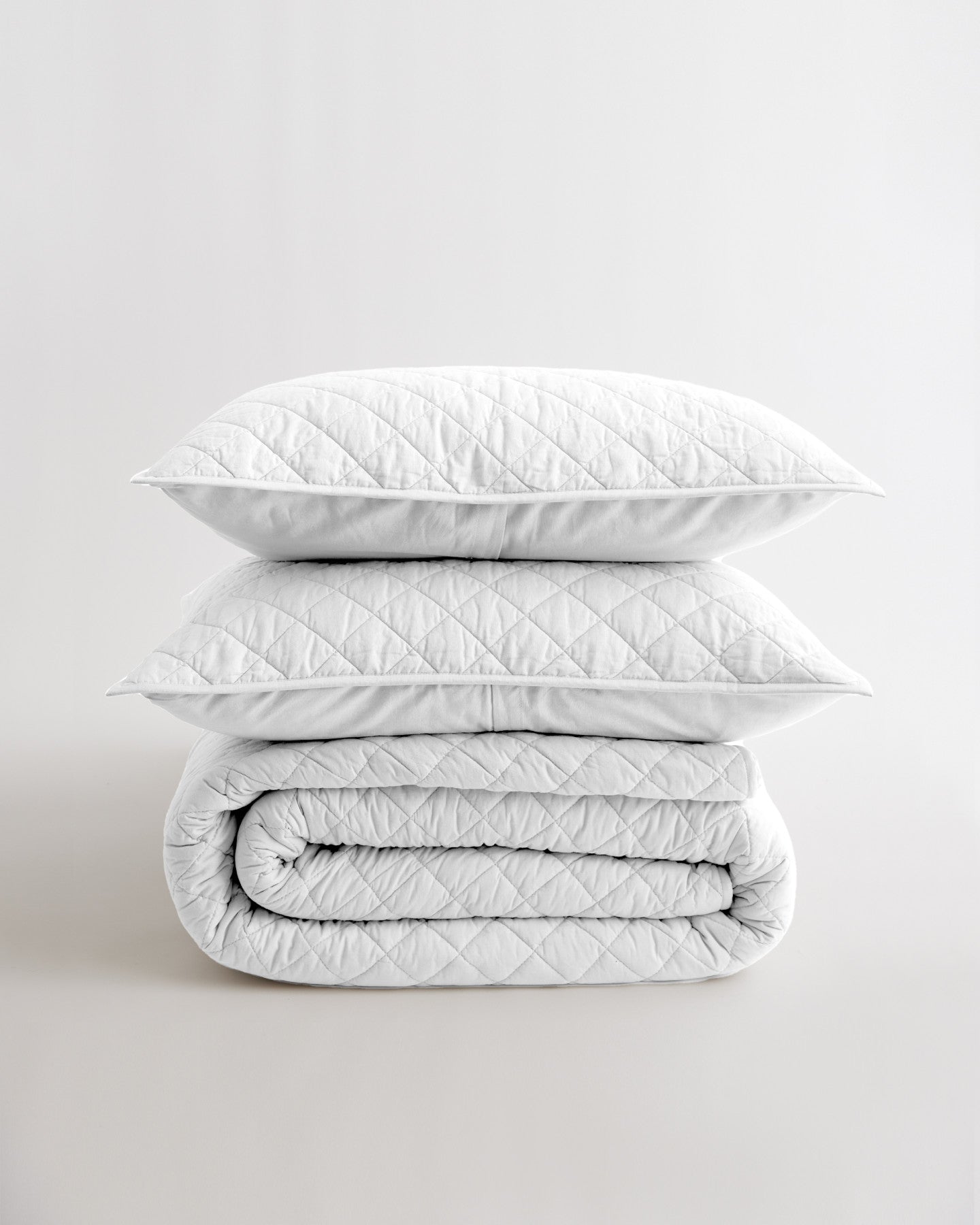 Diamond Cotton Quilt Set