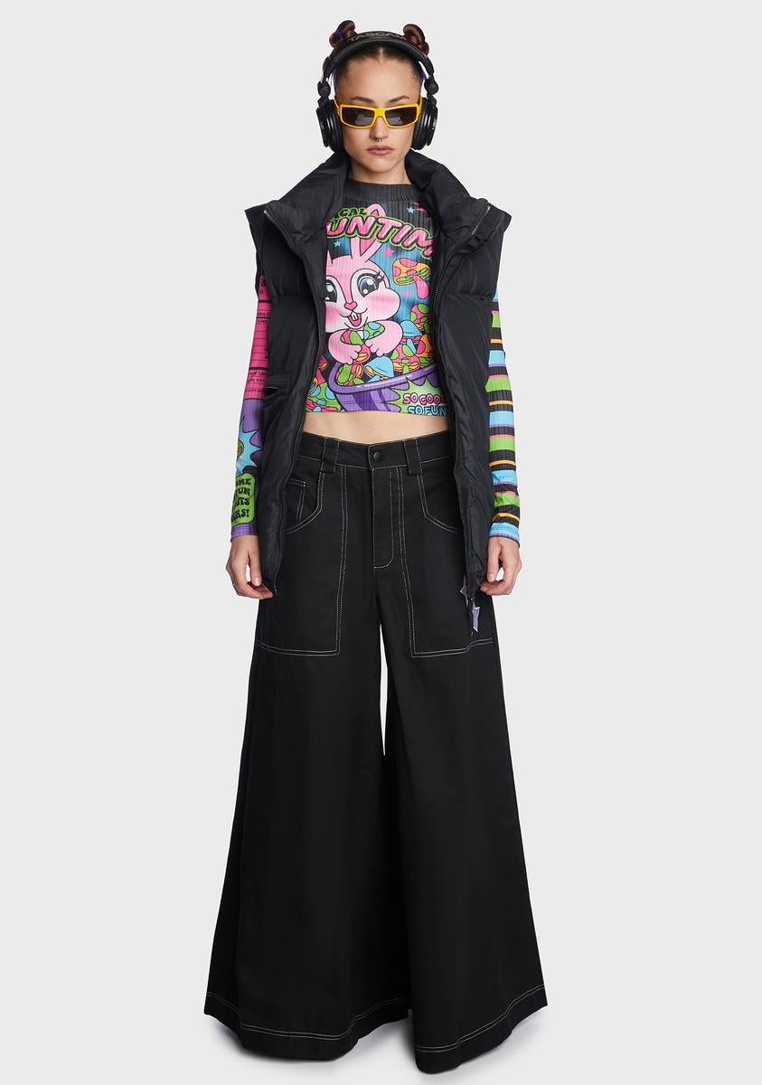Twilight As My Guide Wide Leg Pants