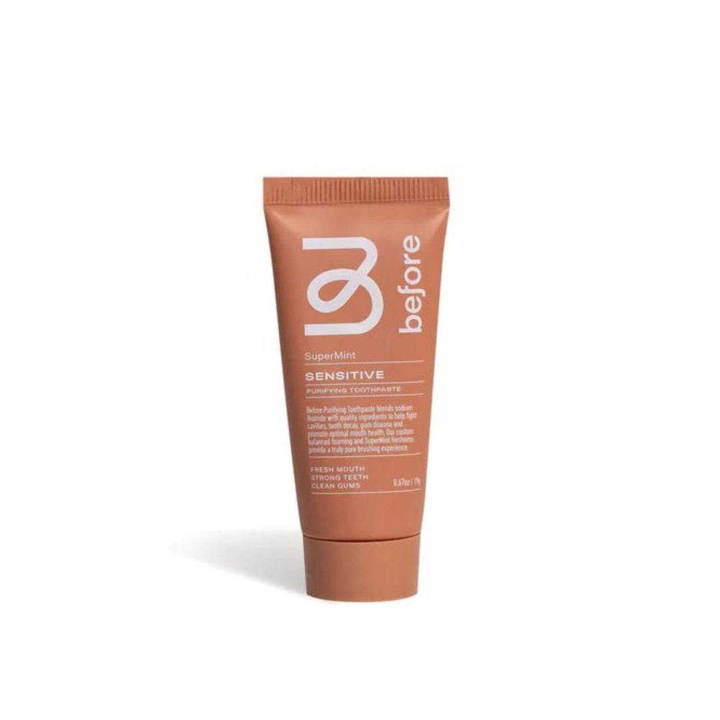 Before Purifying Toothpaste - Sensitive (Size Options) Oral Care Before Toothpaste 20ml
