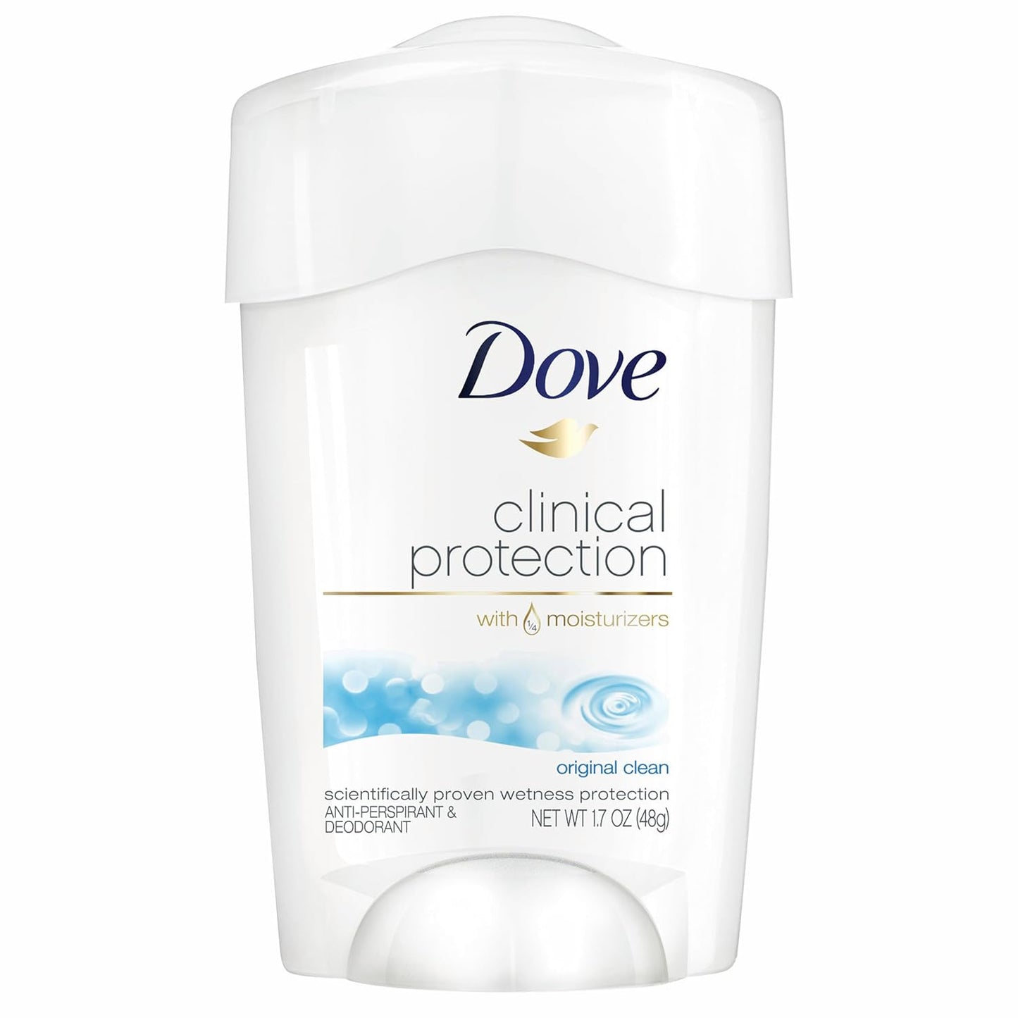 Dove Clinical Protection Antiperspirant Deodorant For Women - 1.7 oz.