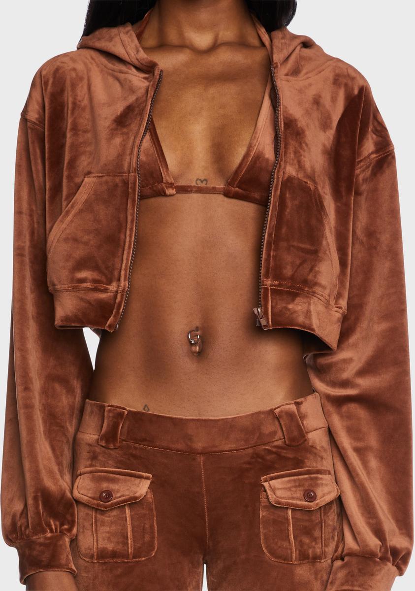 Cocoa Media Hottie Velour Tracksuit Set