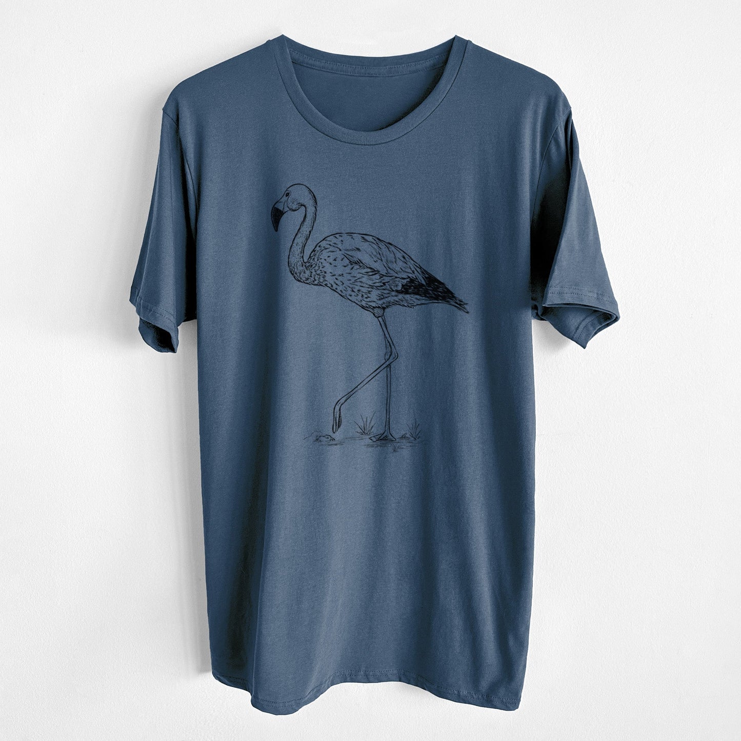 Andean Flamingo - Phoenicoparrus andinus - Unisex Crewneck - Made in USA - 100% Organic Cotton