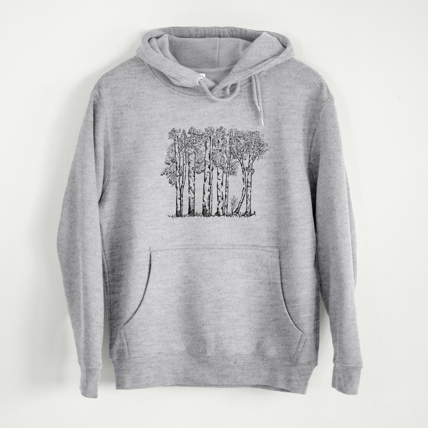 Quaking Aspens - Populus tremuloides - Mid-Weight Unisex Premium Blend Hoodie