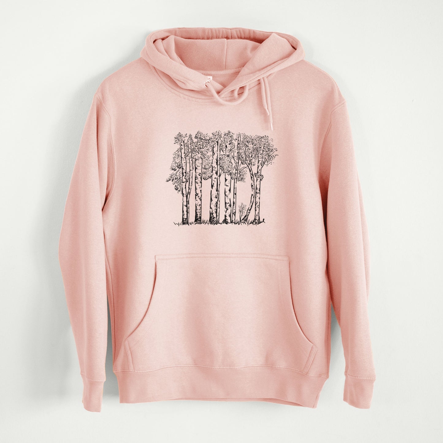 Quaking Aspens - Populus tremuloides - Mid-Weight Unisex Premium Blend Hoodie