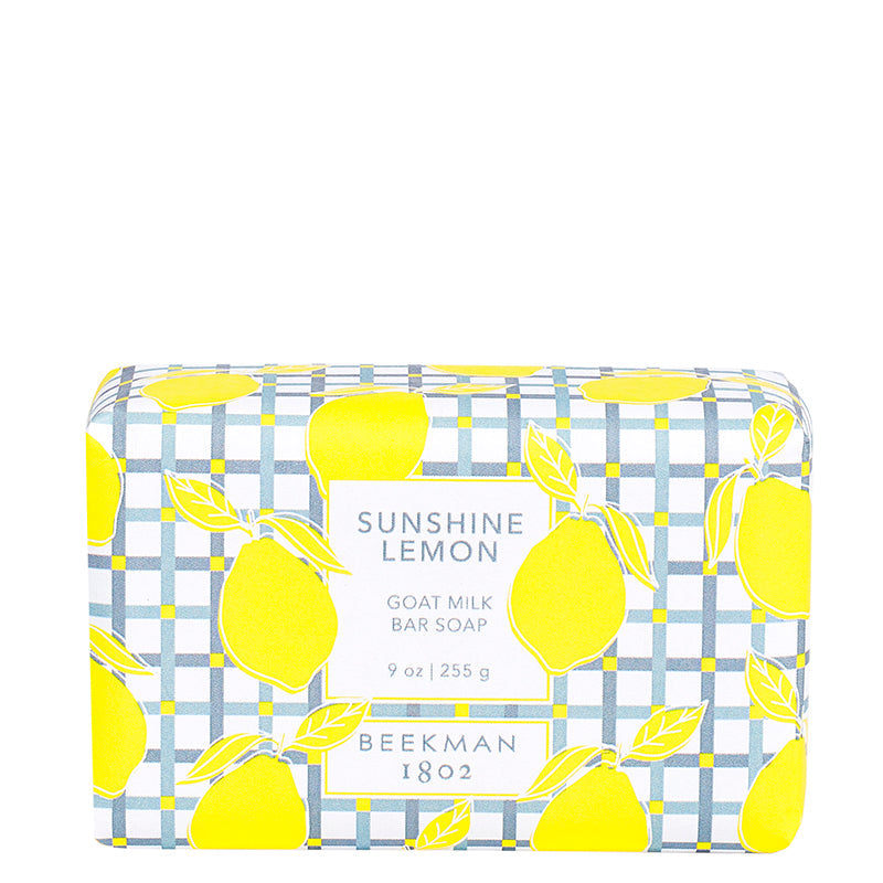 BEEKMAN 1802 | Sunshine Lemon Goat Milk Soap Bar