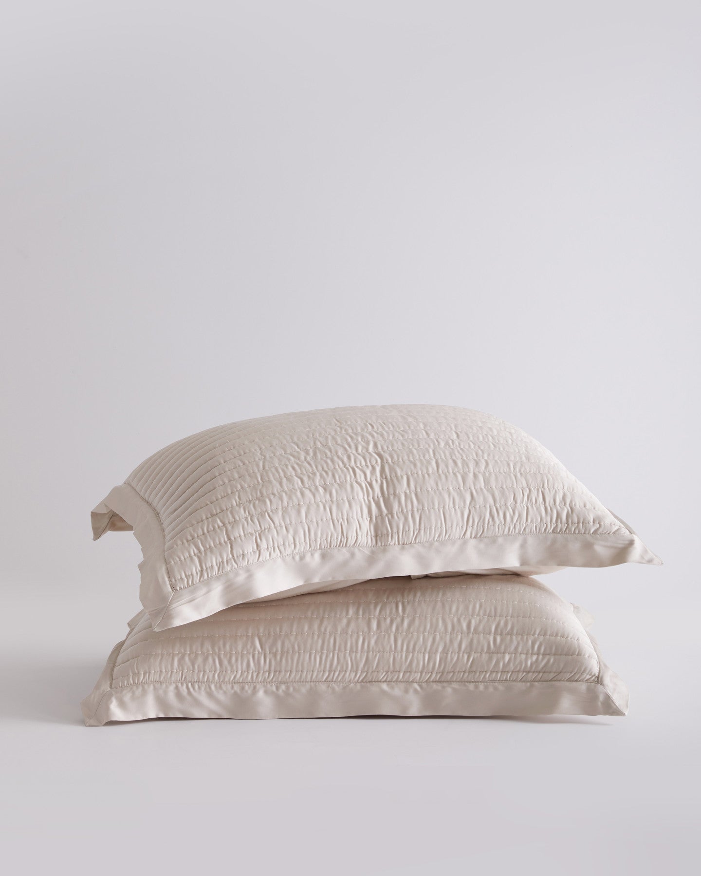 Bamboo Channel Quilted Sham Set