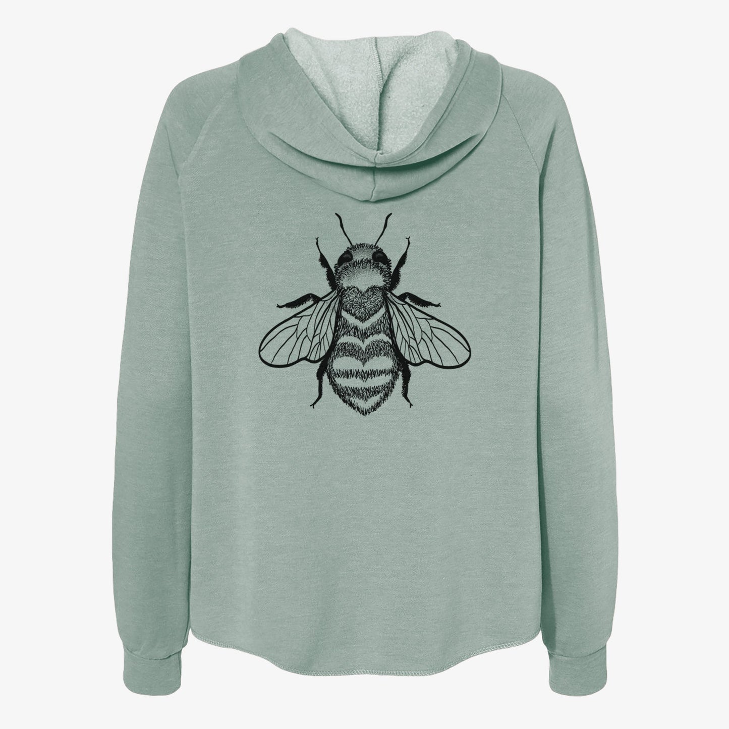 Bee Love - Women's Cali Wave Zip-Up Sweatshirt
