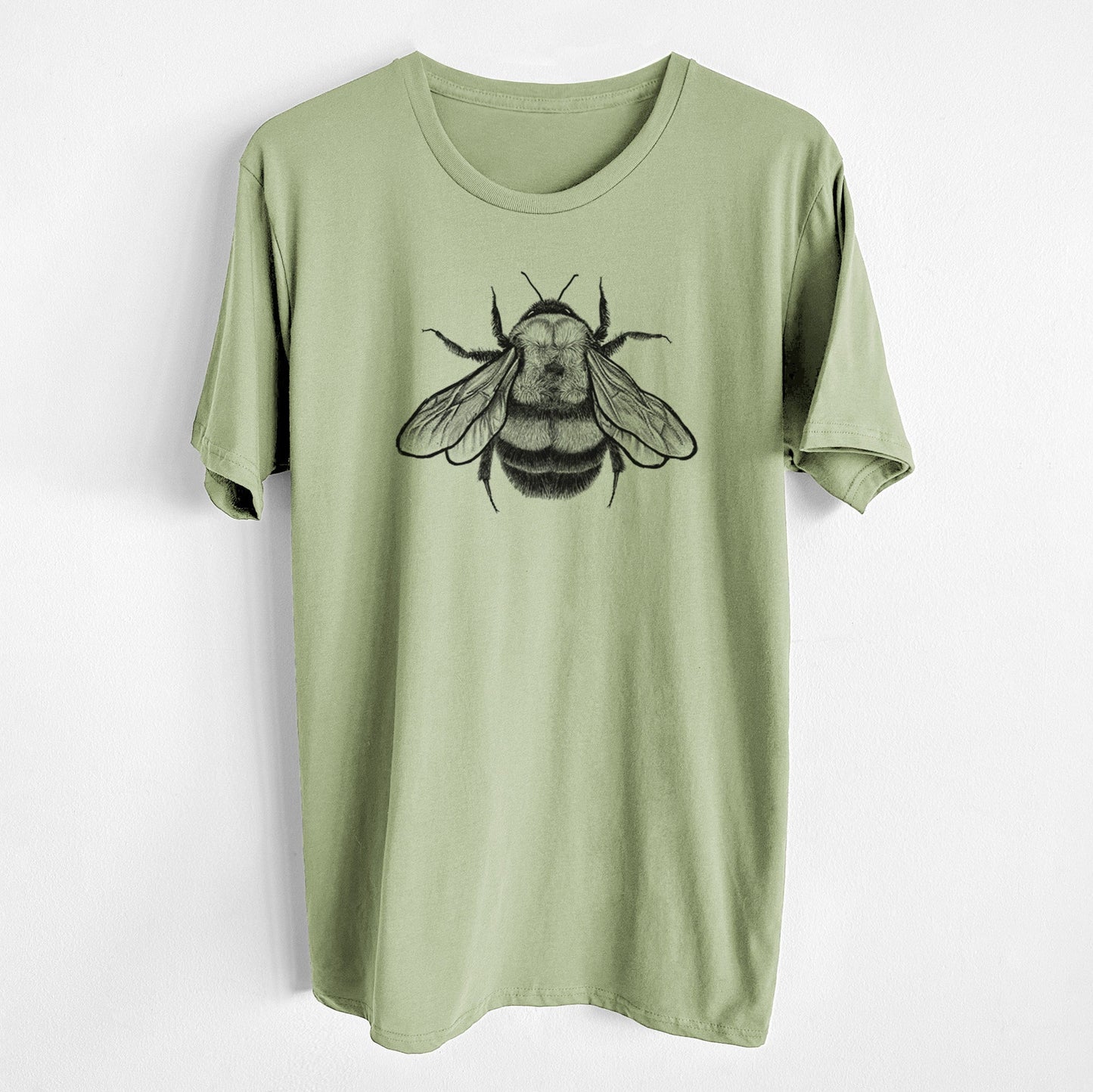 Bombus Affinis - Rusty-Patched Bumble Bee - Unisex Crewneck - Made in USA - 100% Organic Cotton