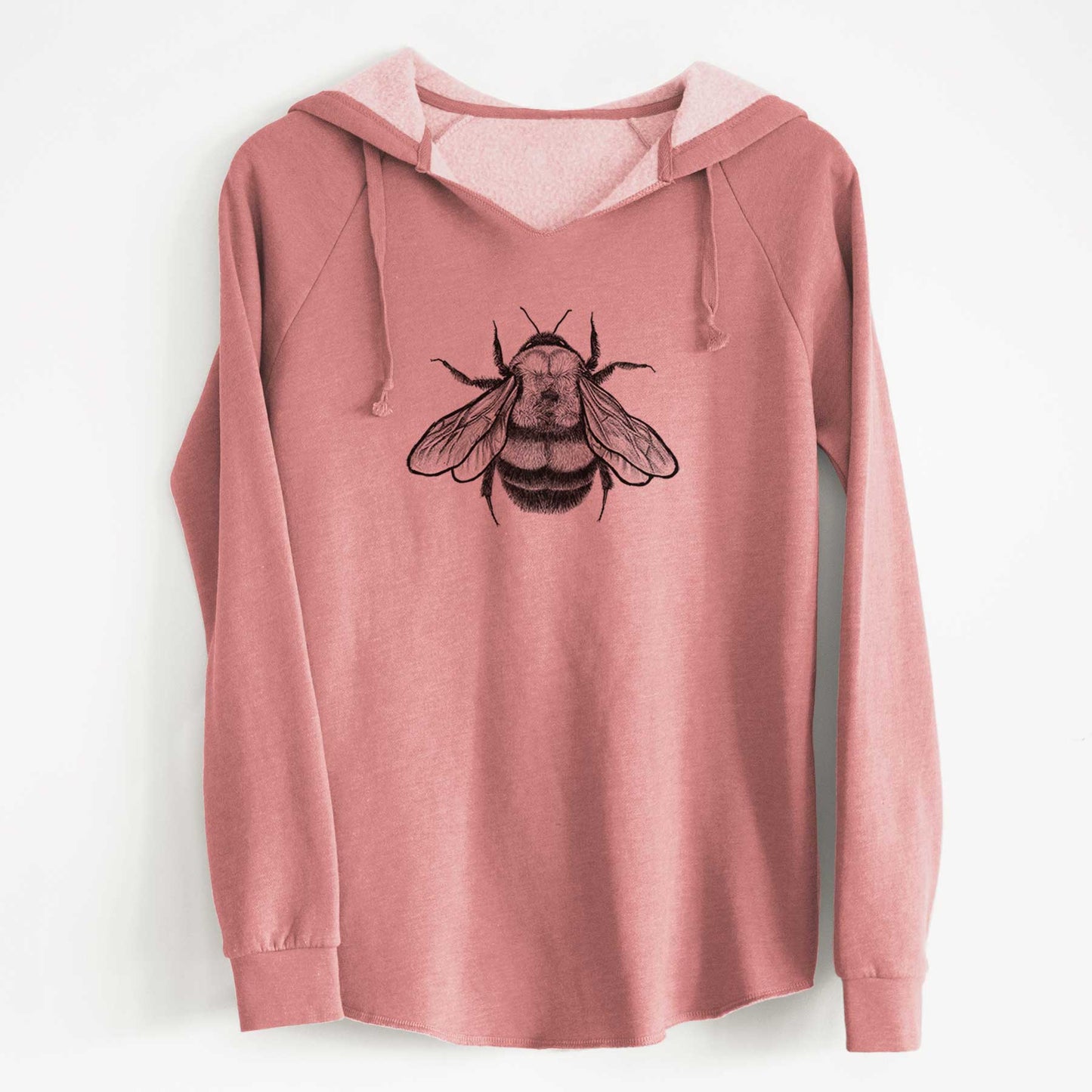 Bombus Affinis - Rusty-Patched Bumble Bee - Cali Wave Hooded Sweatshirt
