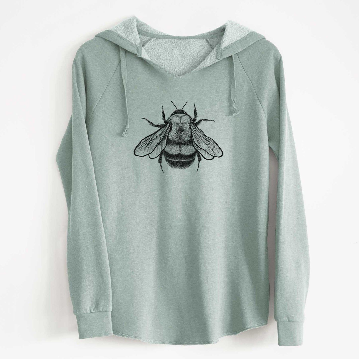 Bombus Affinis - Rusty-Patched Bumble Bee - Cali Wave Hooded Sweatshirt