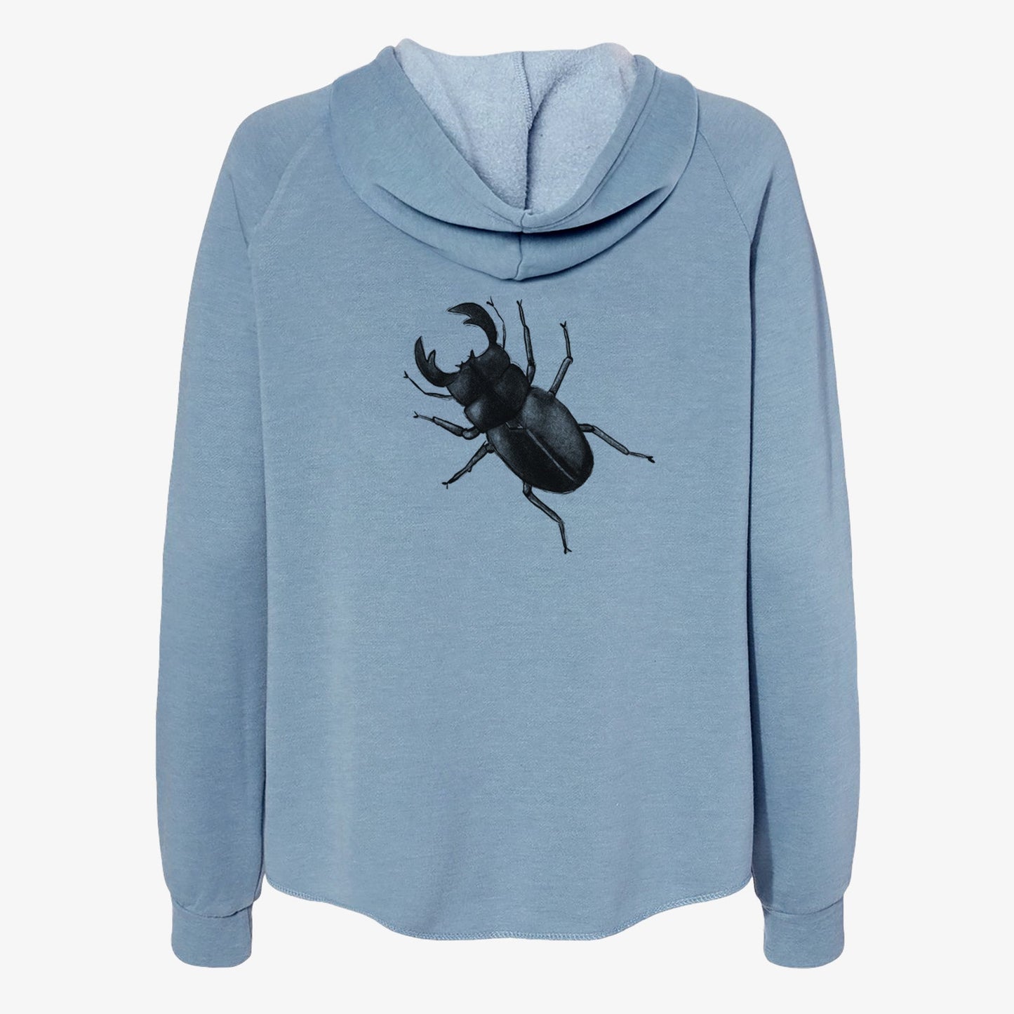 Dorcus titanus - Giant Stag Beetle - Women's Cali Wave Zip-Up Sweatshirt