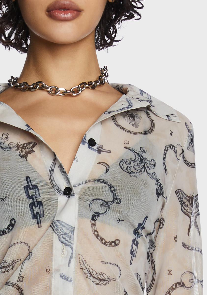 Spell Sheer Shirt