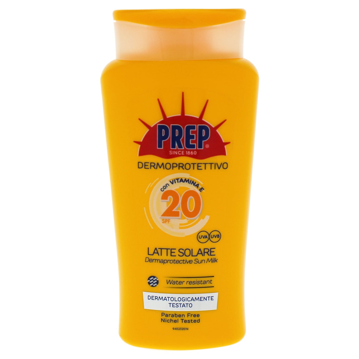 Derma-Protective Sun Milk SPF 20 by Prep for Unisex - 6.8 oz Sunscreen
