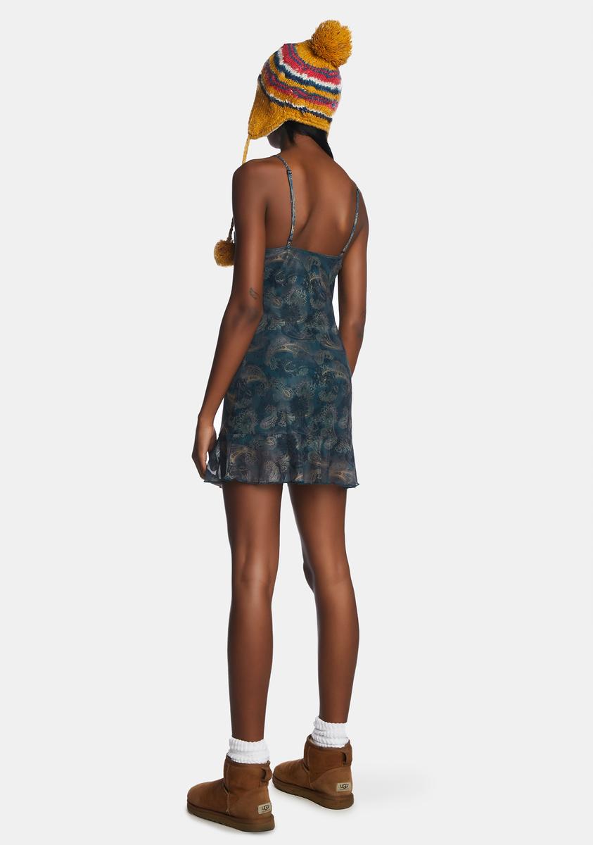 Dammy Mesh Mini Dress