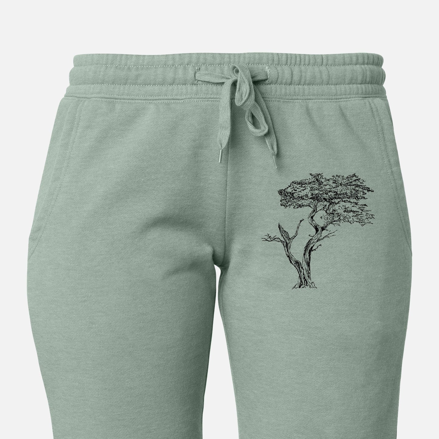 The Lone Cypress - Cupressus Macrocarpa - Monterey Cypress - Women's Cali Wave Jogger Sweatpants