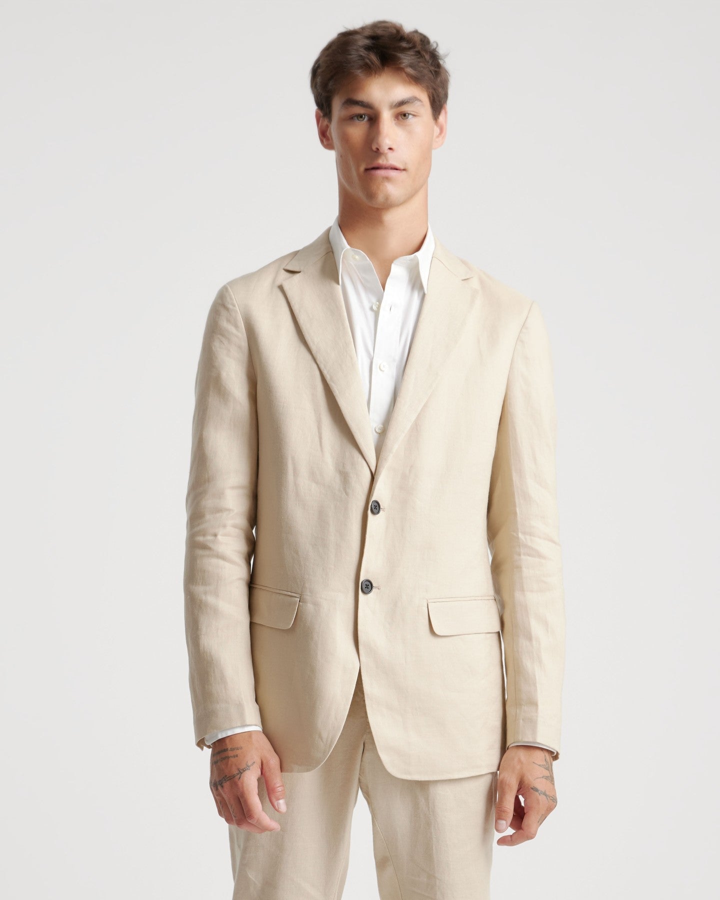100% European Linen Blazer