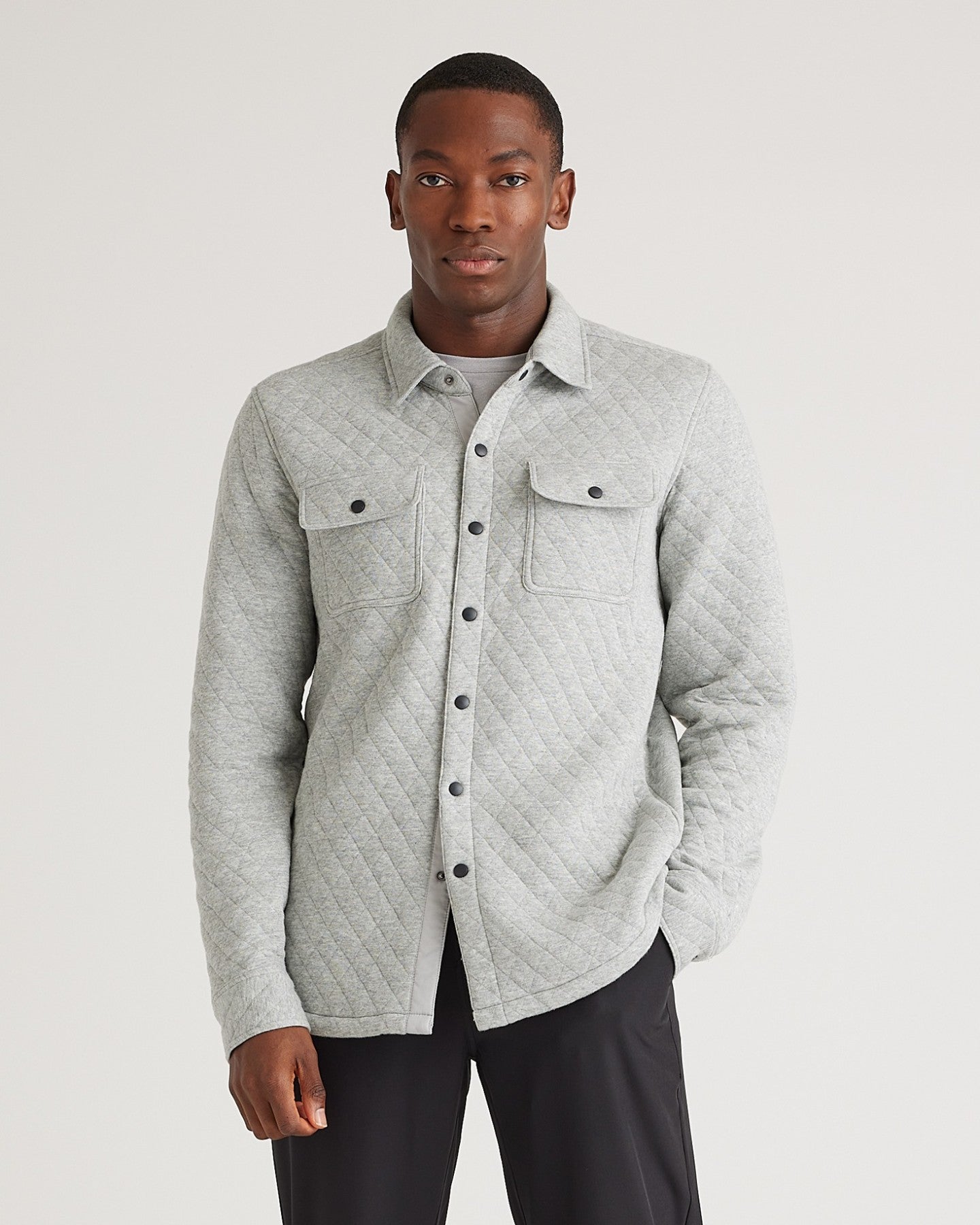 Quilted CPO Overshirt