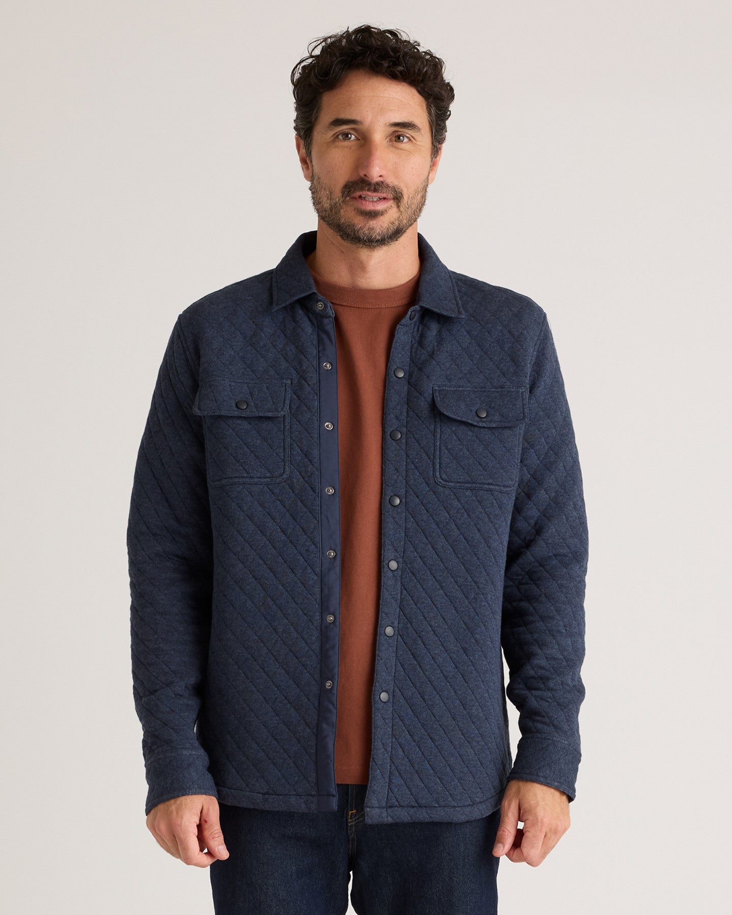 Quilted CPO Overshirt