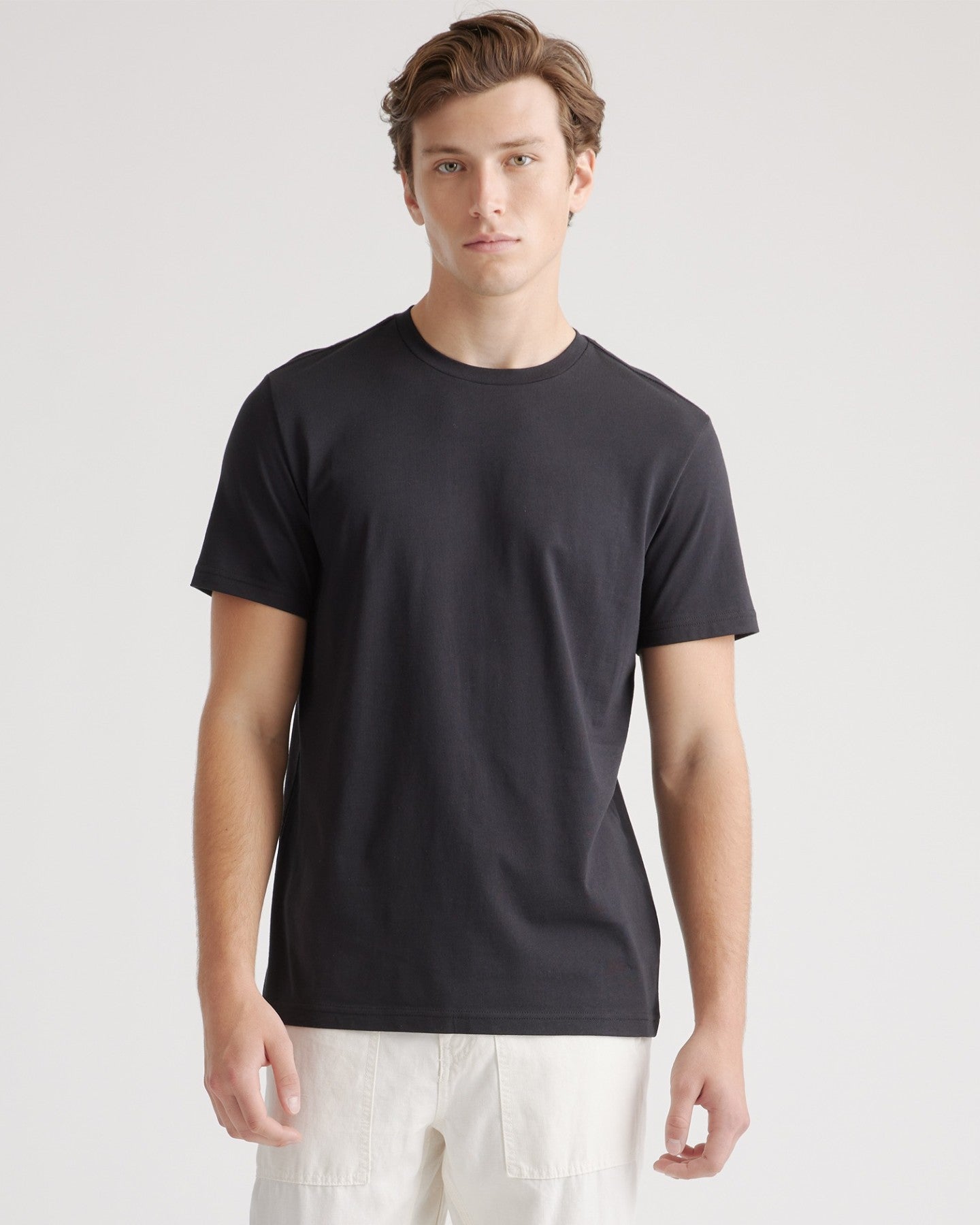 Cotton Modal Crew Neck Tee (3-Pack)