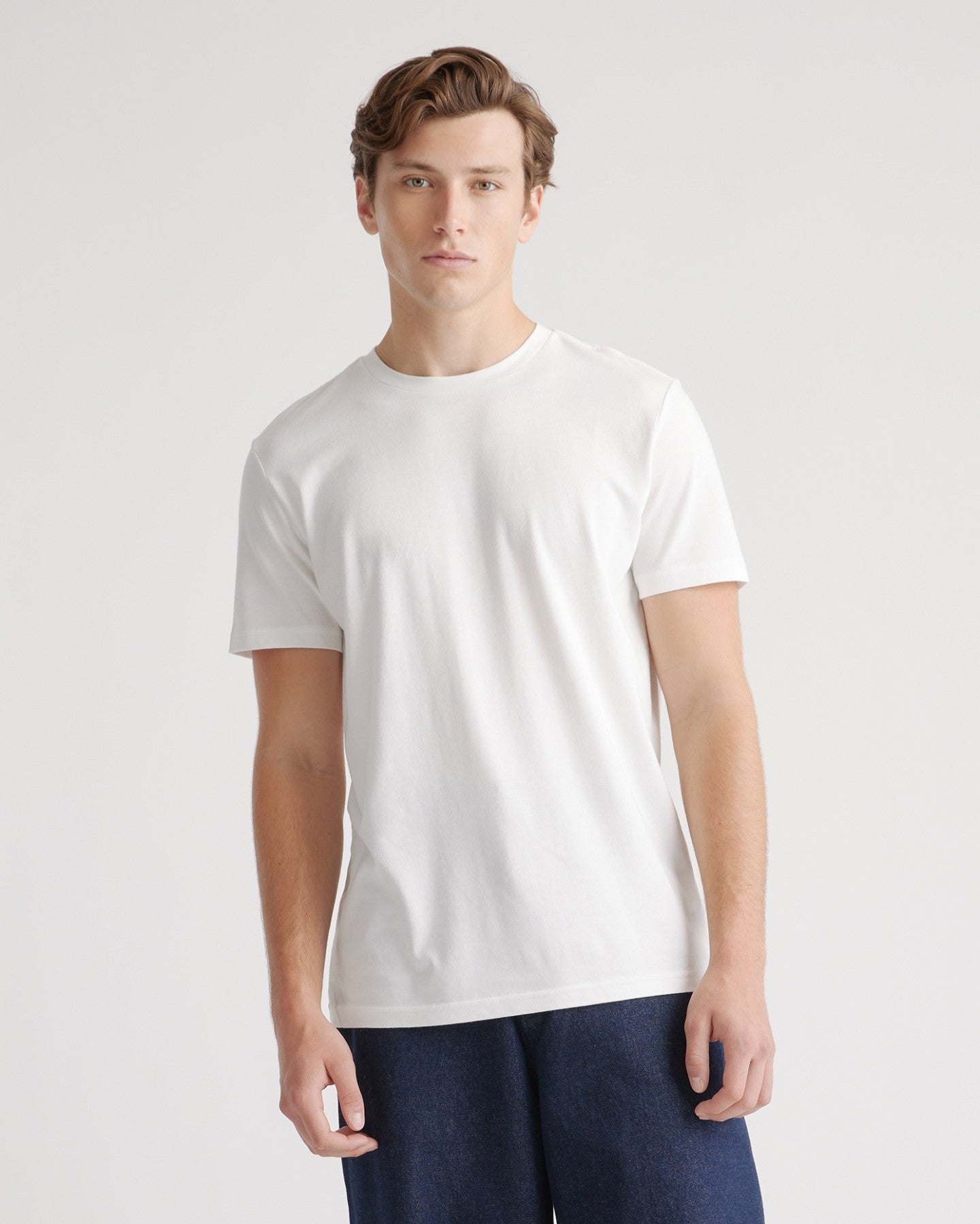 Cotton Modal Crew Neck Tee (3-Pack)