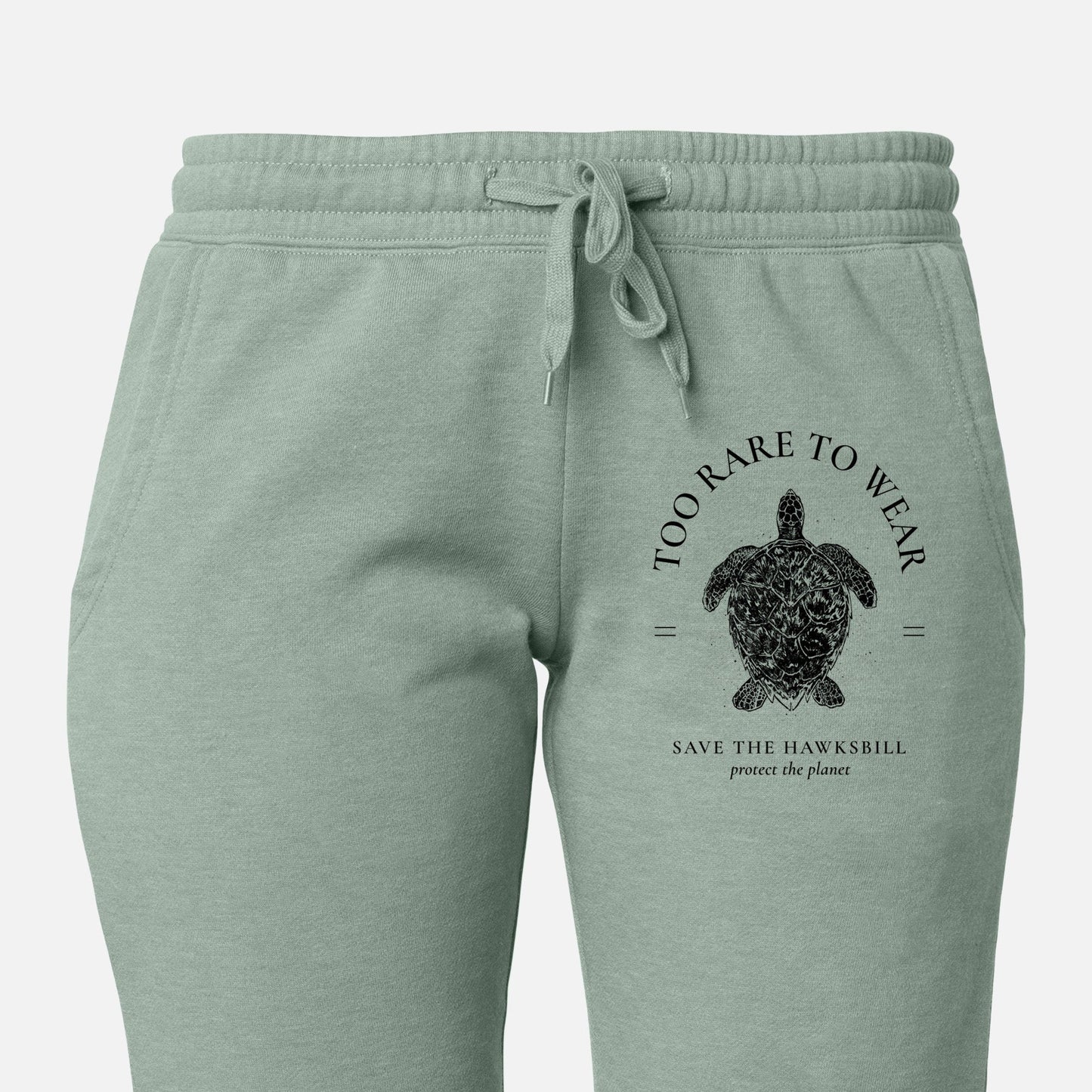 Too Rare to Wear - Save the Hawksbill - Women's Cali Wave Jogger Sweatpants