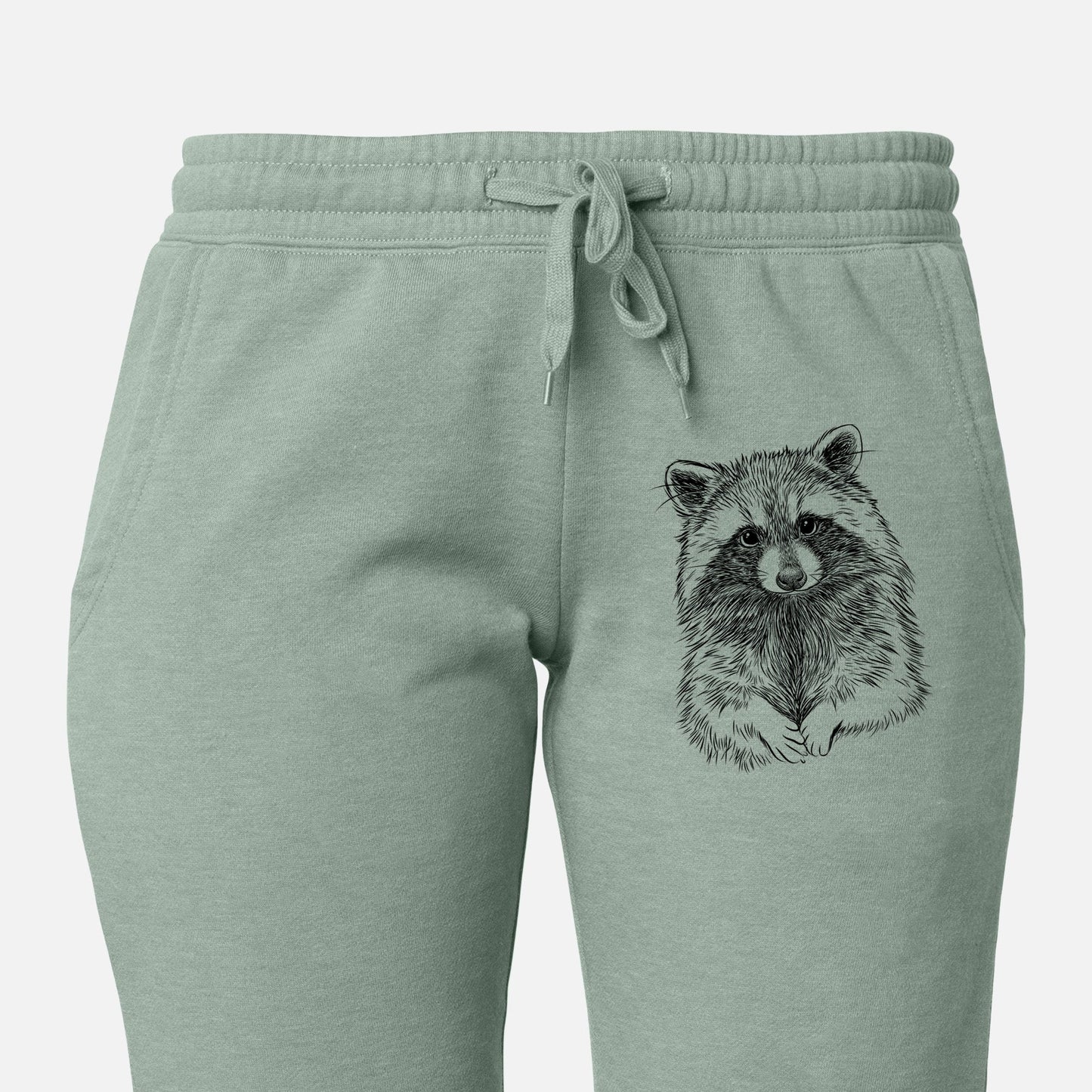 Raccoon - Procyon lotor - Women's Cali Wave Jogger Sweatpants
