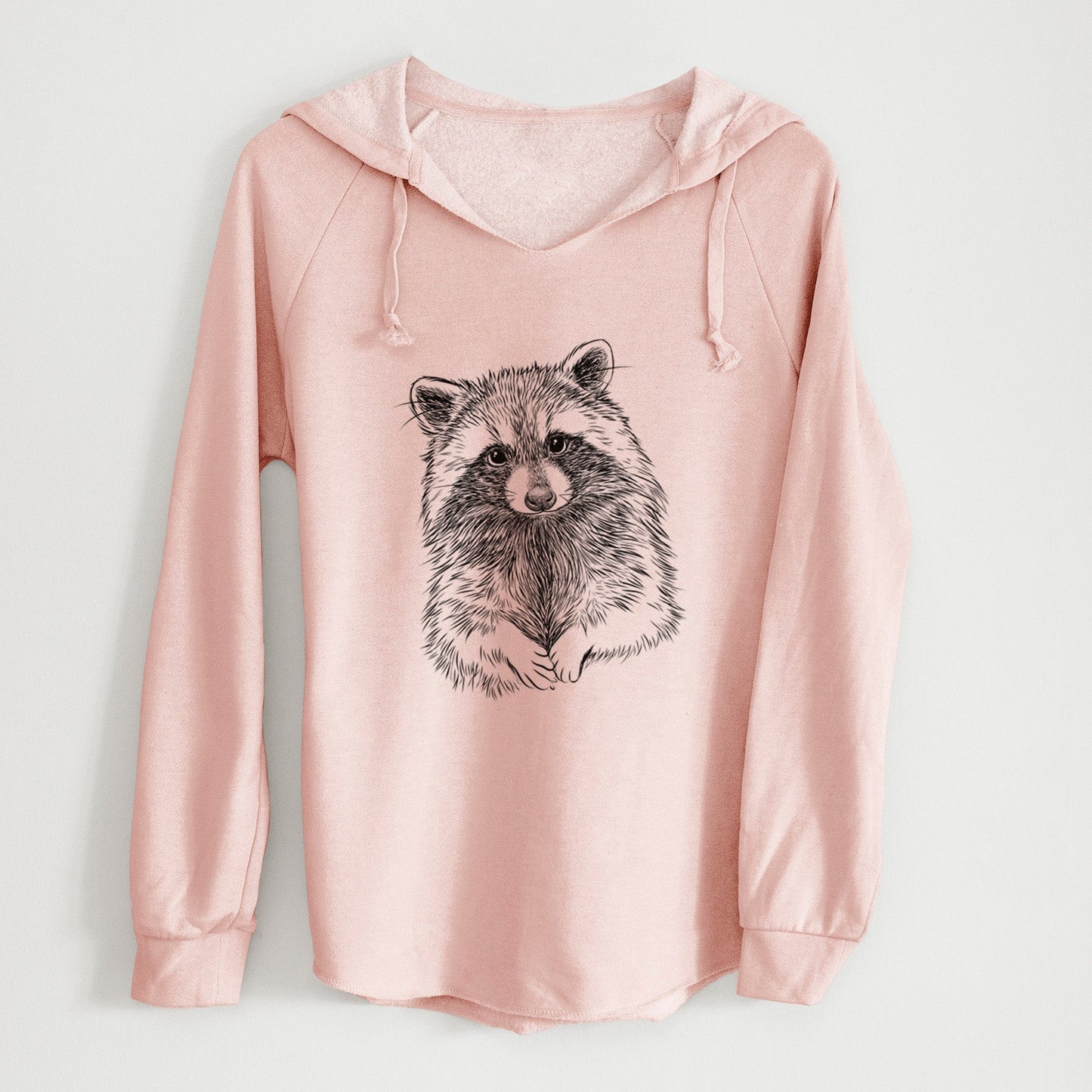 Raccoon - Procyon lotor - Cali Wave Hooded Sweatshirt