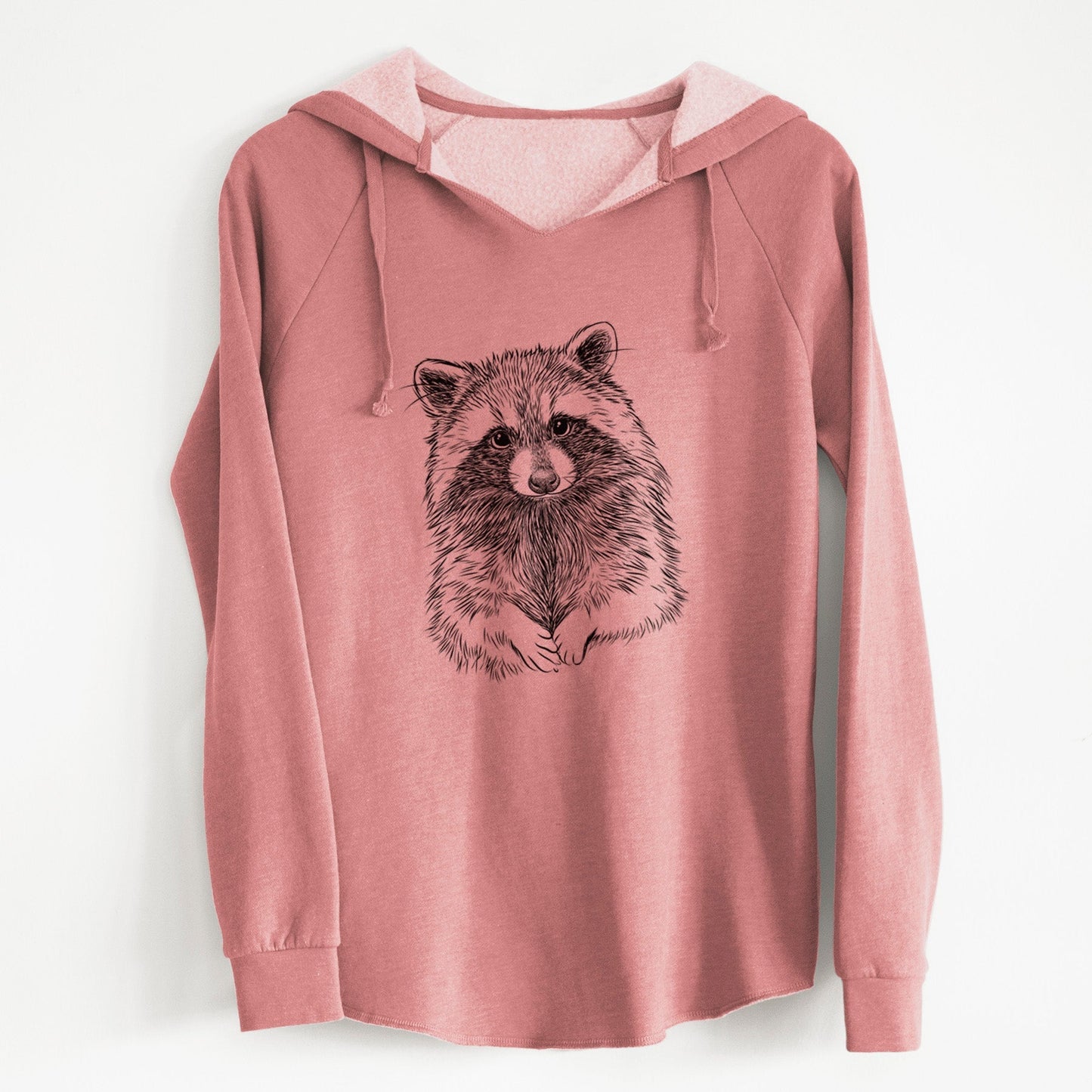 Raccoon - Procyon lotor - Cali Wave Hooded Sweatshirt