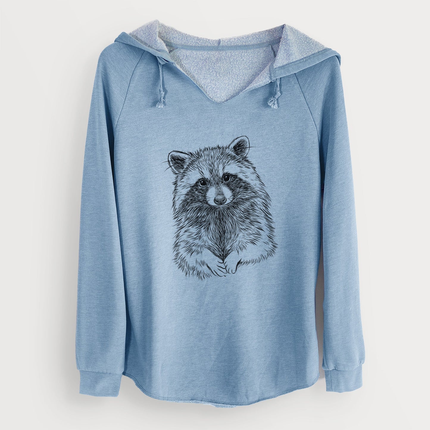 Raccoon - Procyon lotor - Cali Wave Hooded Sweatshirt