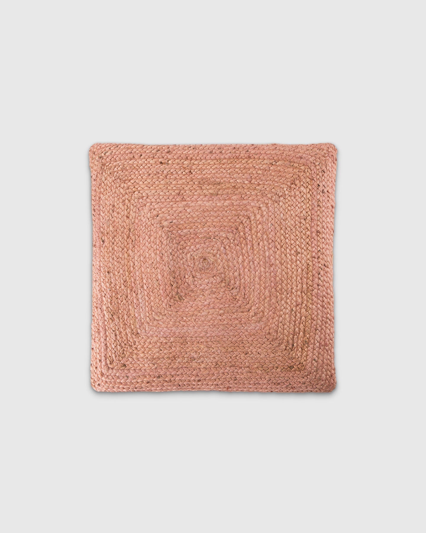 Braided Jute Floor Pillow