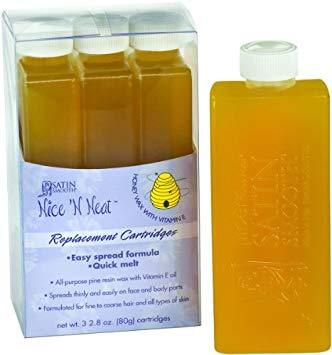 Satin Smooth Nice 'N Neat Wax Cartridge pk Large