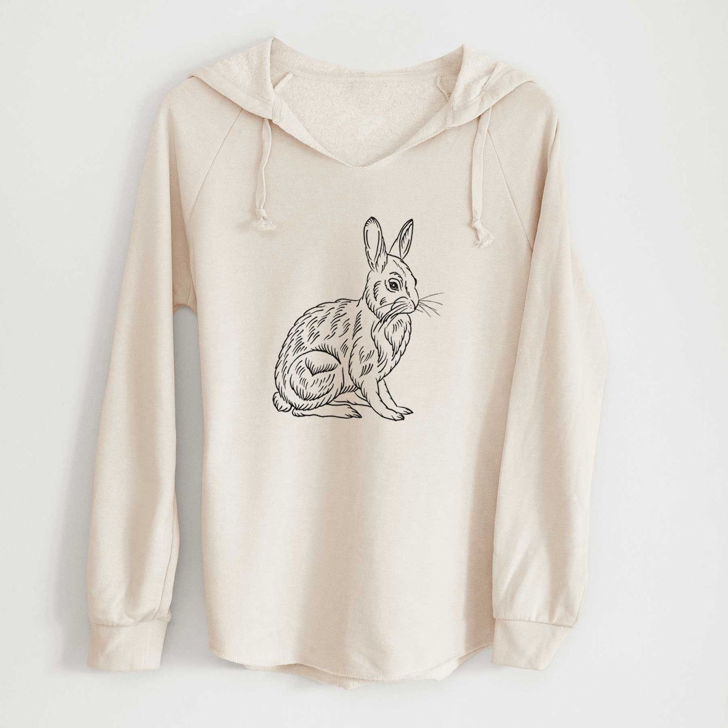 Snowshoe Hare - Cali Wave Hooded Sweatshirt