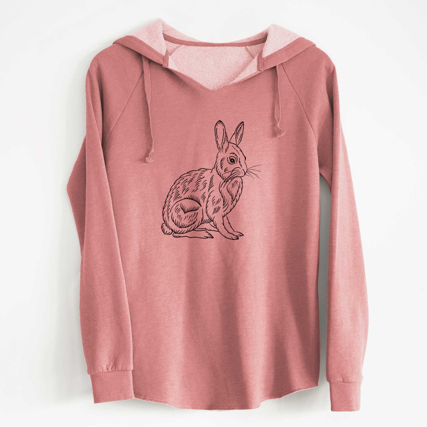 Snowshoe Hare - Cali Wave Hooded Sweatshirt