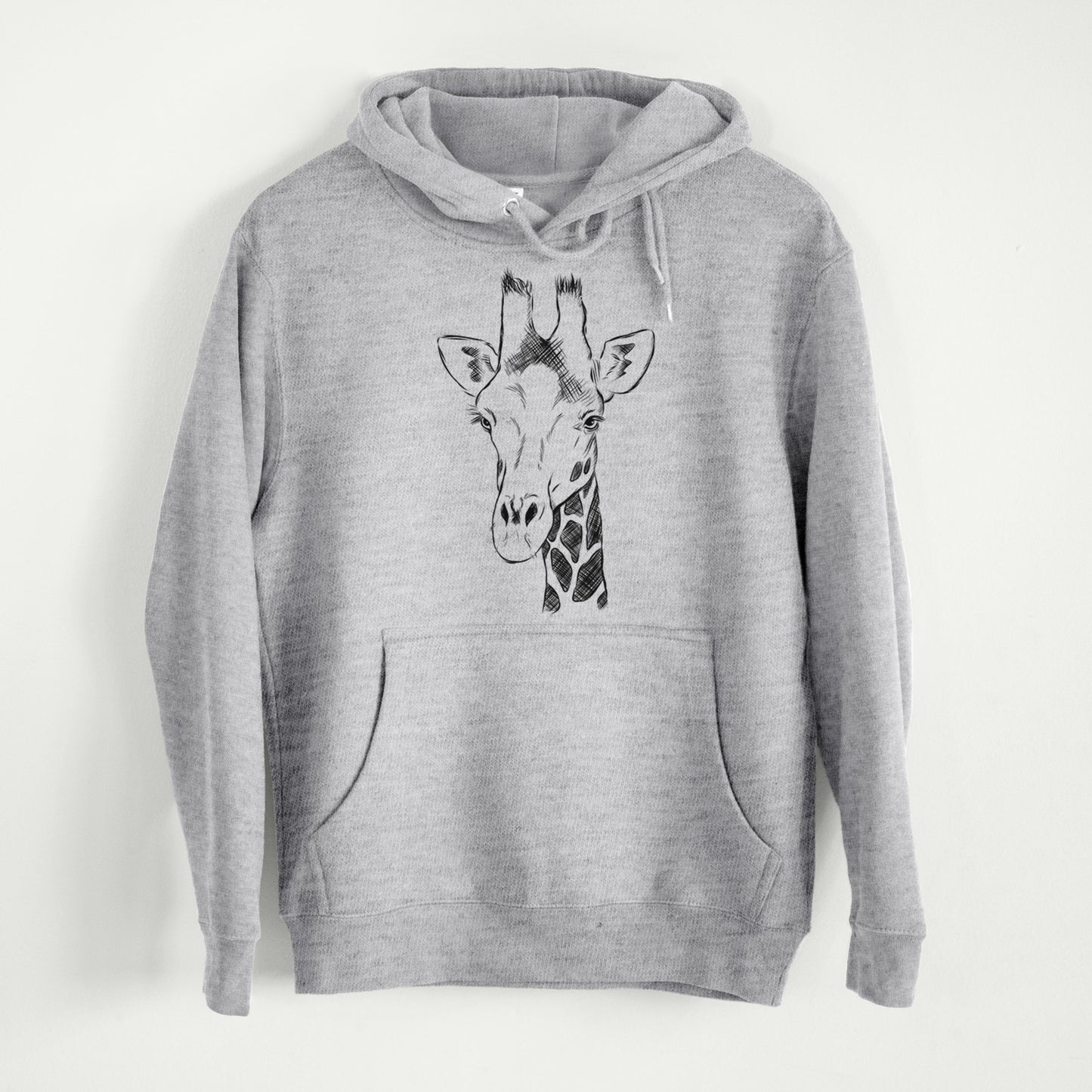 Southern Giraffe - Giraffa giraffa - Mid-Weight Unisex Premium Blend Hoodie