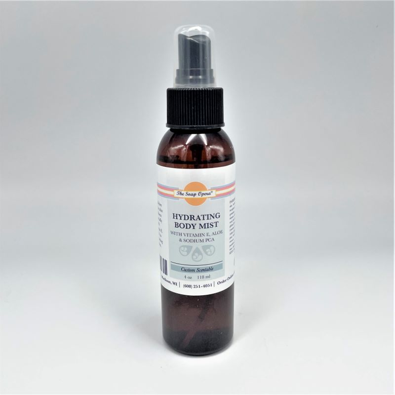 The Soap Opera Hydrating Body Mist 4oz 118ml (Custom Scentable)