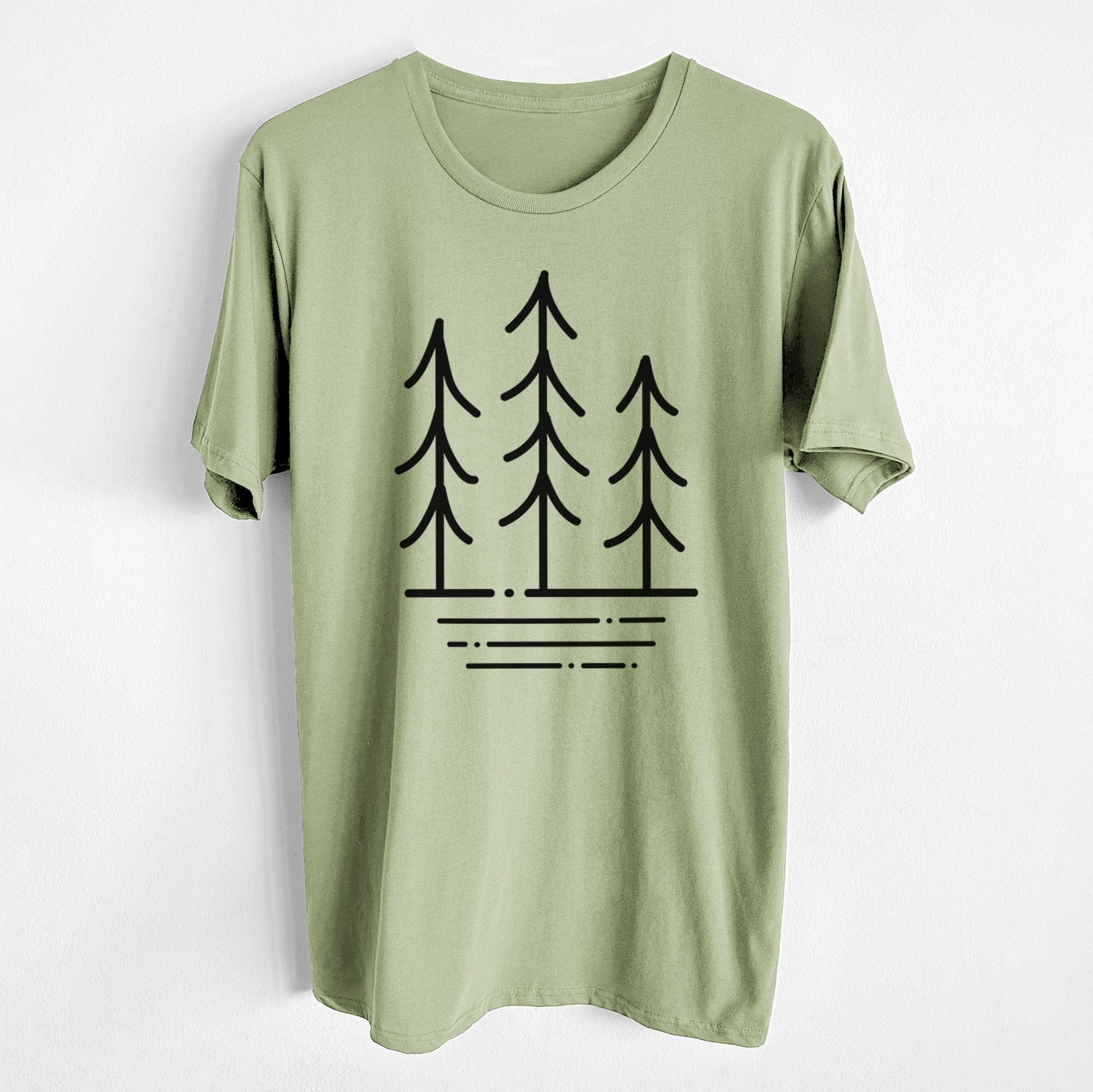 Three Trees - Unisex Crewneck - Made in USA - 100% Organic Cotton