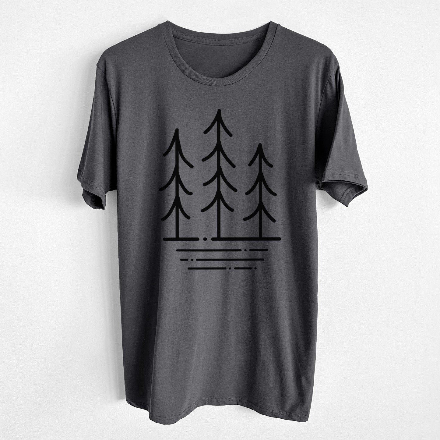Three Trees - Unisex Crewneck - Made in USA - 100% Organic Cotton
