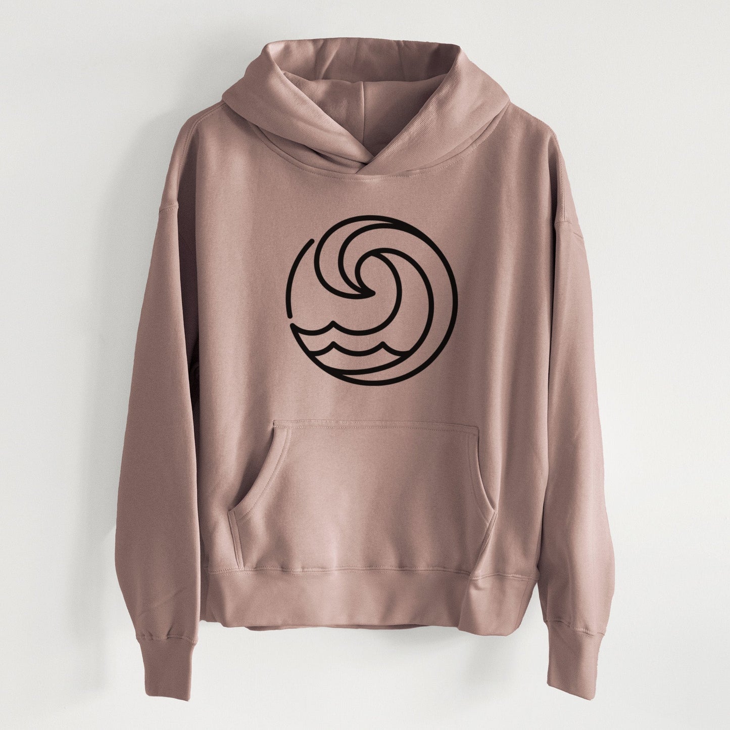 Tidal Wave Circle - Women's Heavyweight Relaxed Hoodie