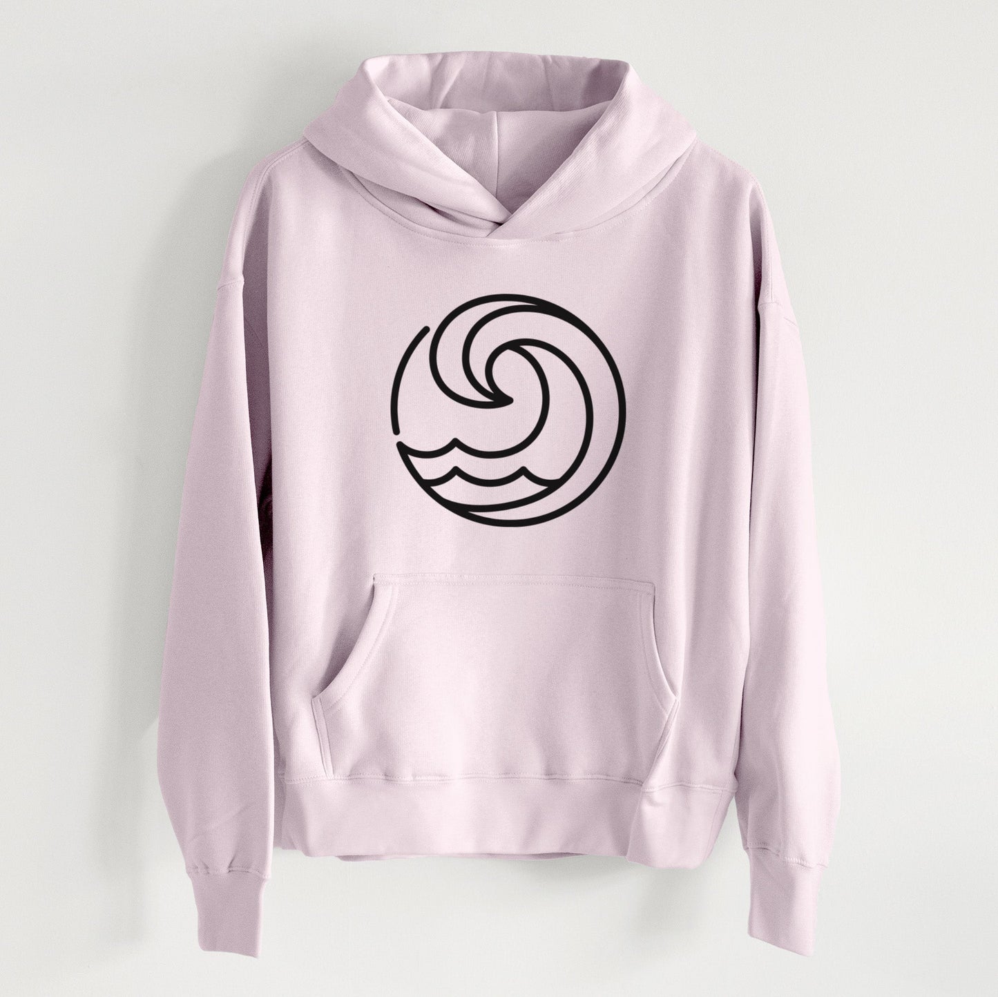 Tidal Wave Circle - Women's Heavyweight Relaxed Hoodie