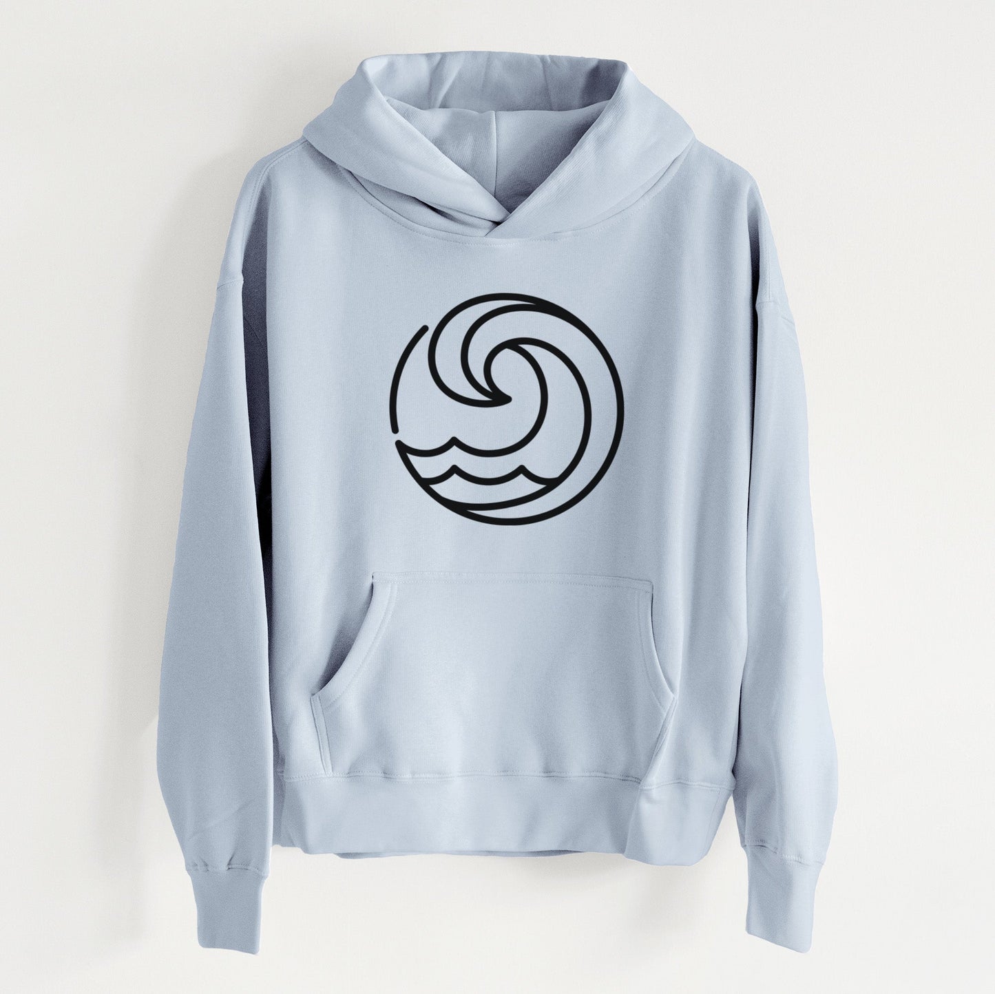 Tidal Wave Circle - Women's Heavyweight Relaxed Hoodie