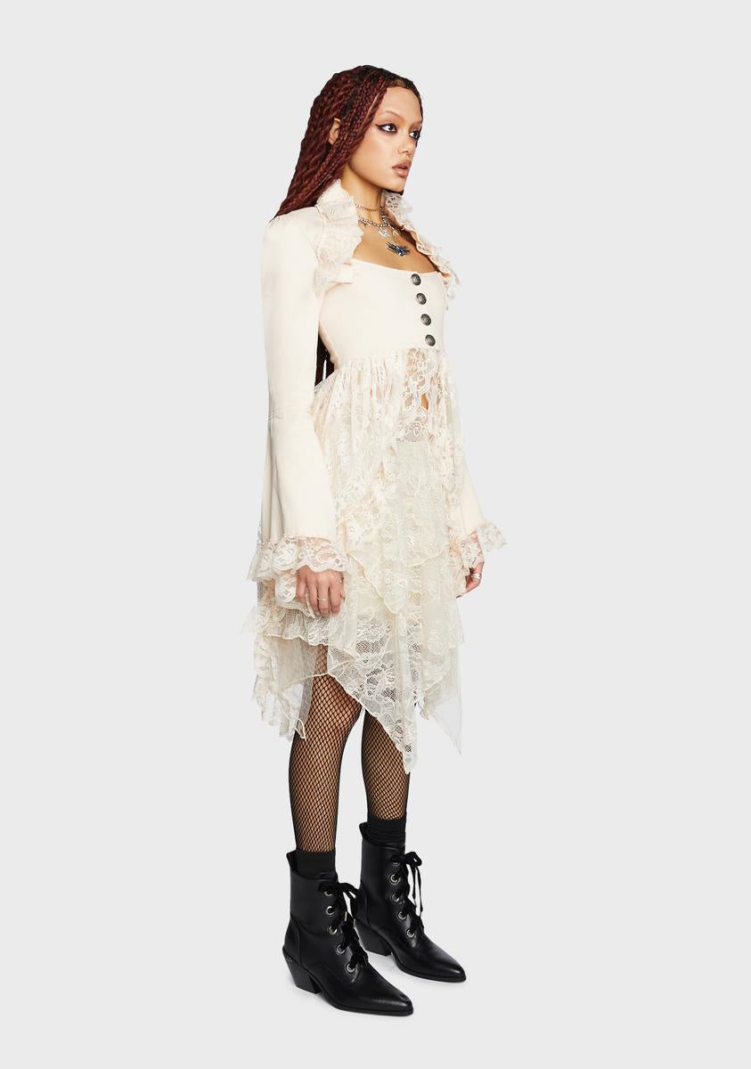 With Bated Breath Bustle Jacket