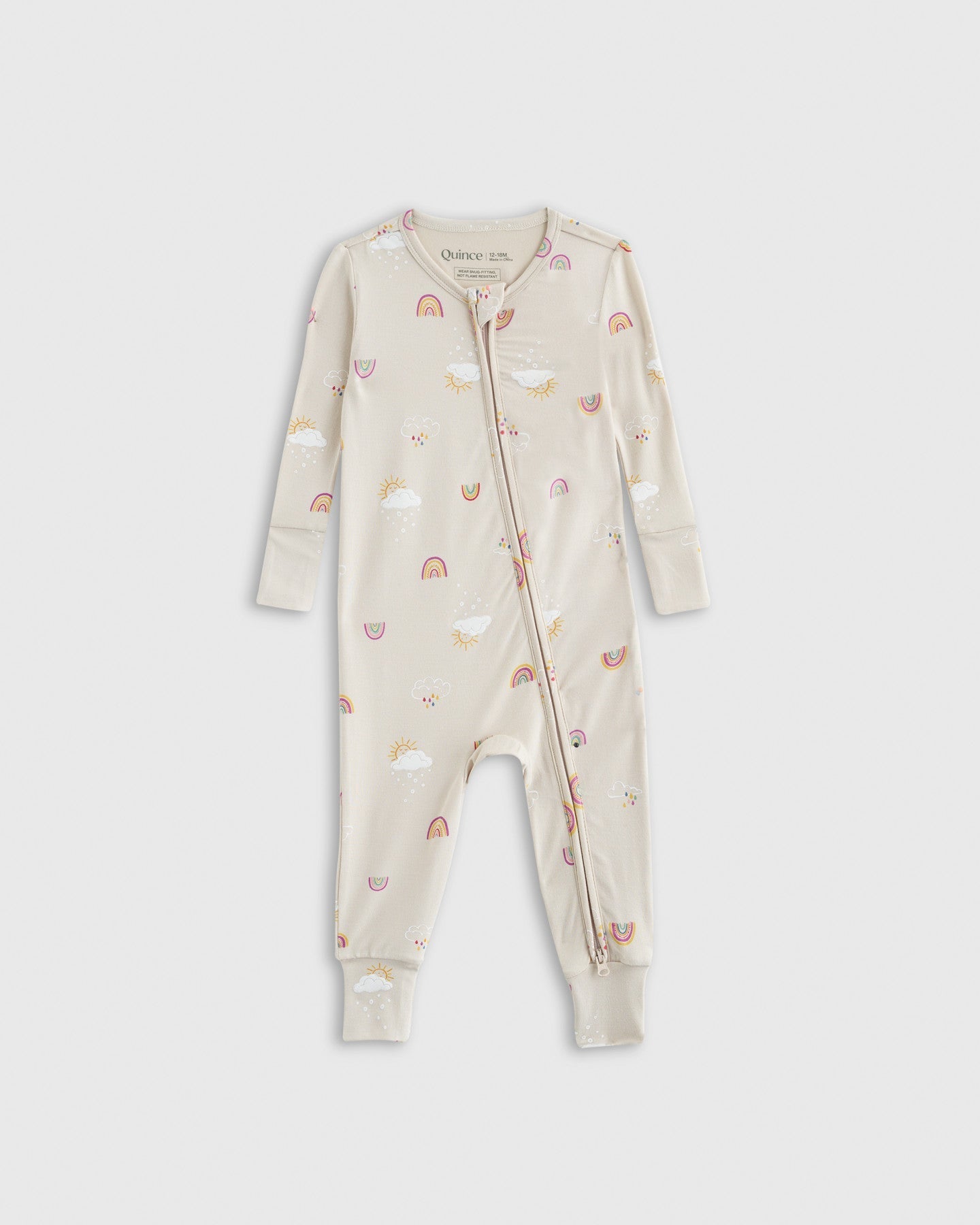 Bamboo One Piece Pajamas 2-Pack