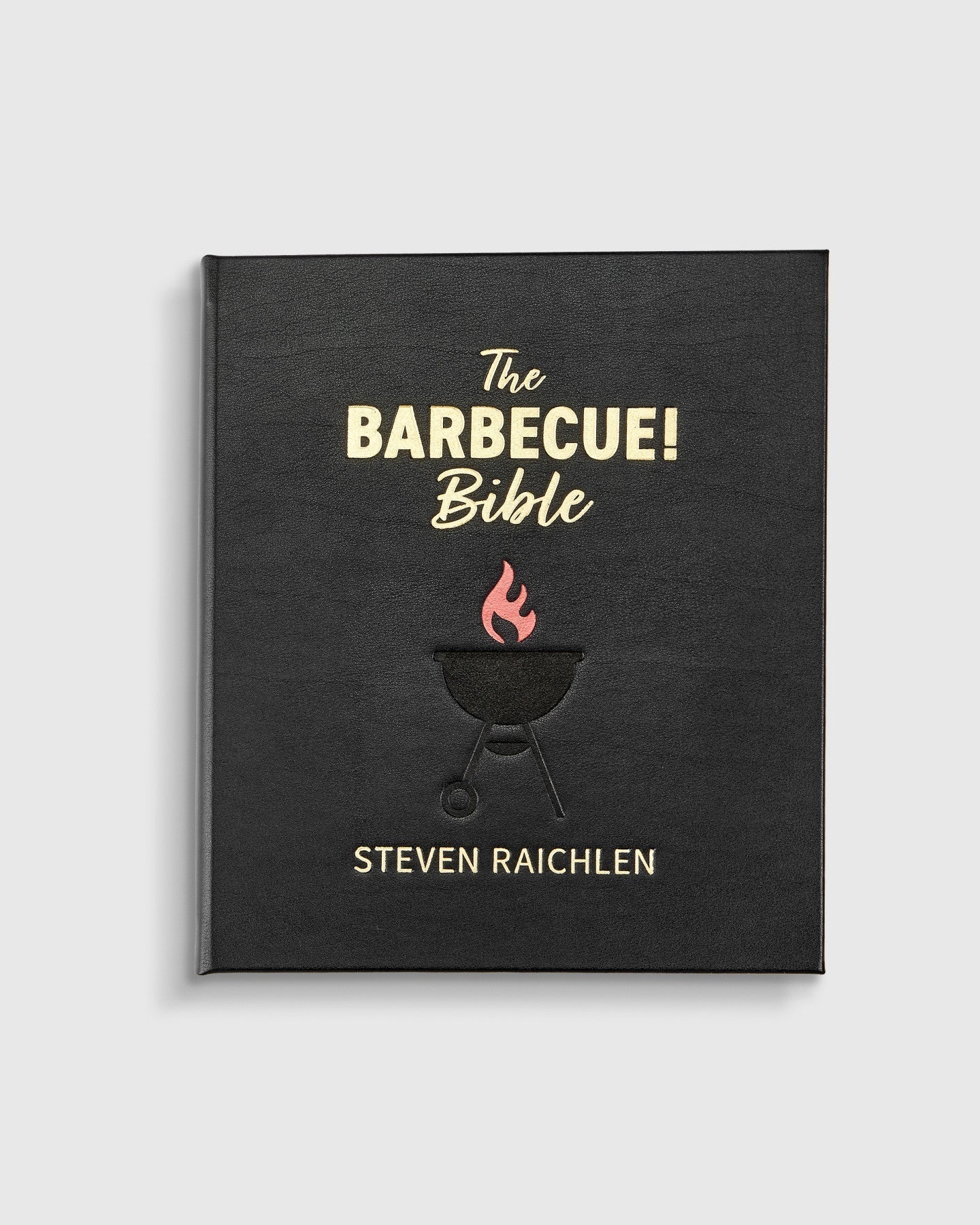 The Barbecue Bible Leather Bound Book