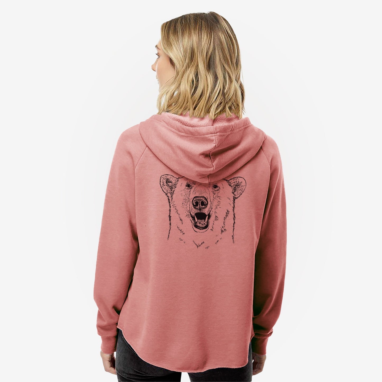 Ursus Maritimus - Polar Bear - Women's Cali Wave Zip-Up Sweatshirt