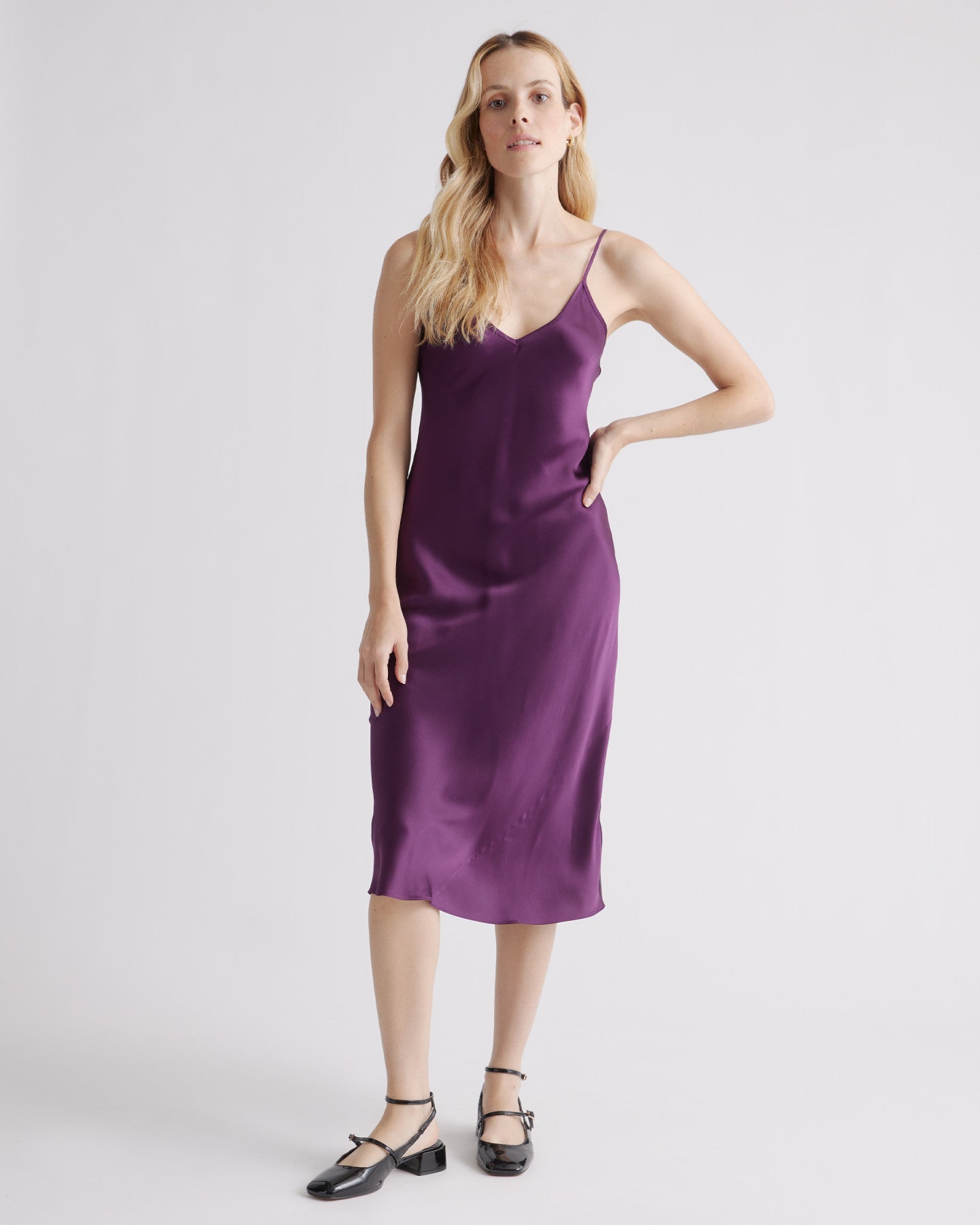100% Washable Silk Slip Dress