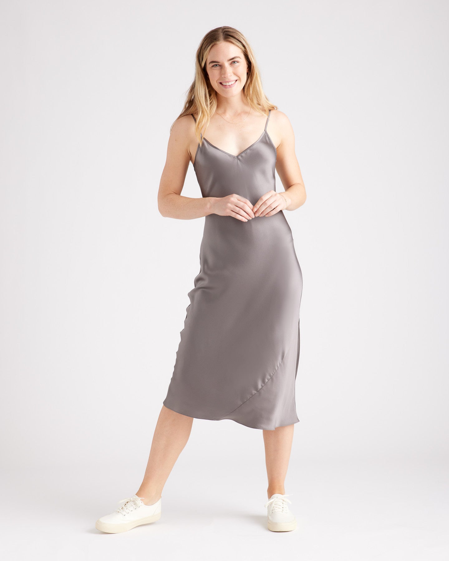 100% Washable Silk Slip Dress