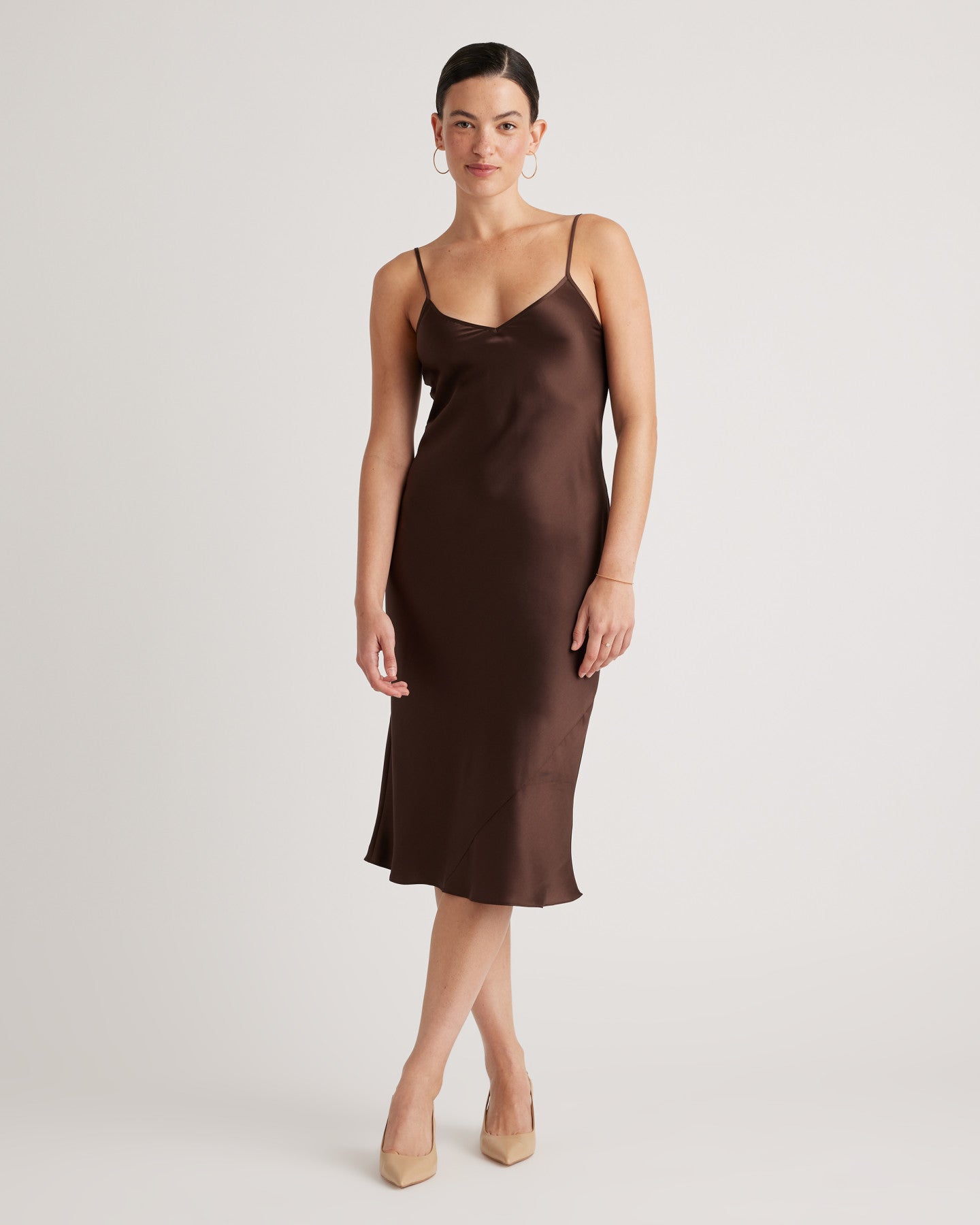 100% Washable Silk Slip Dress