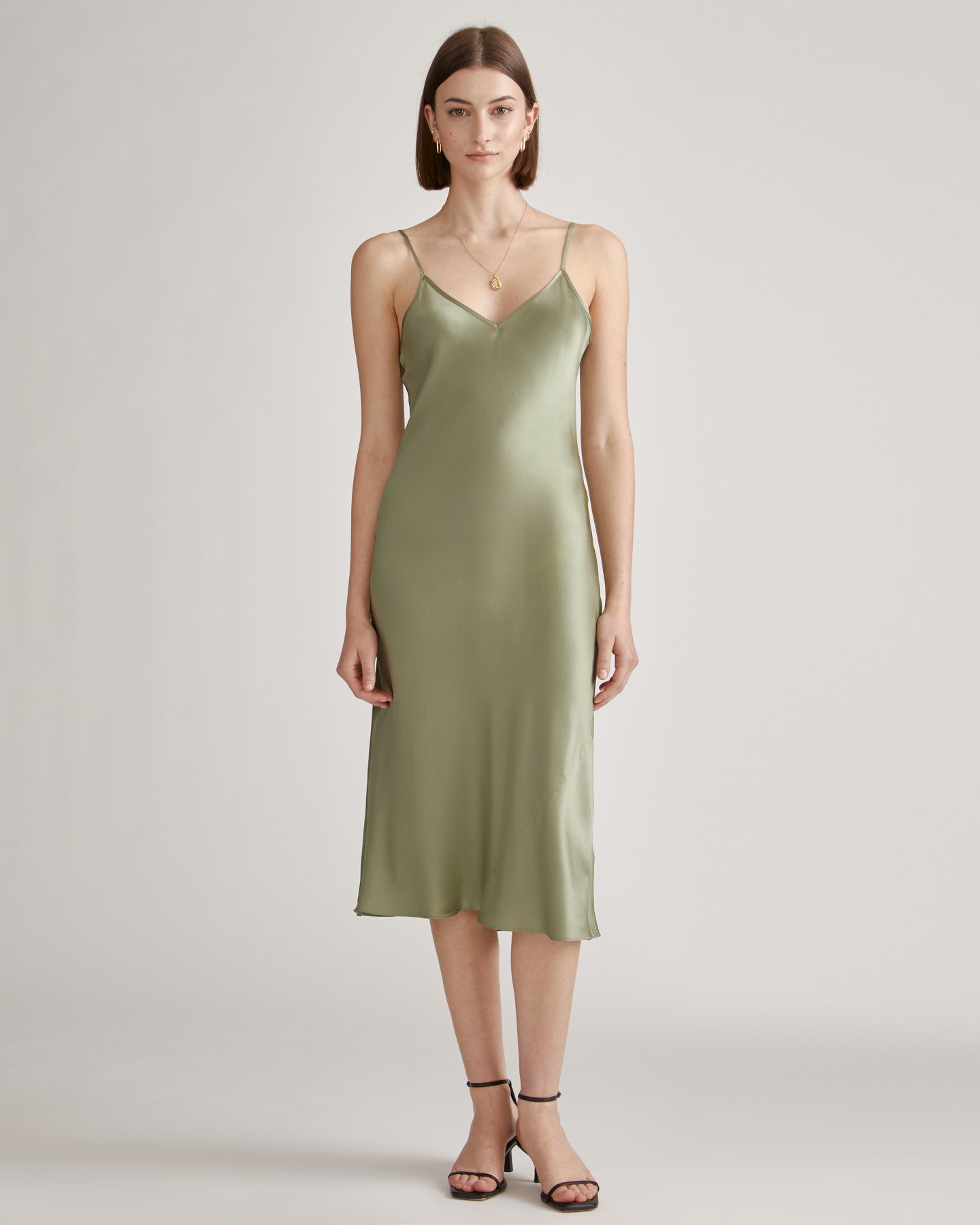 100% Washable Silk Slip Dress
