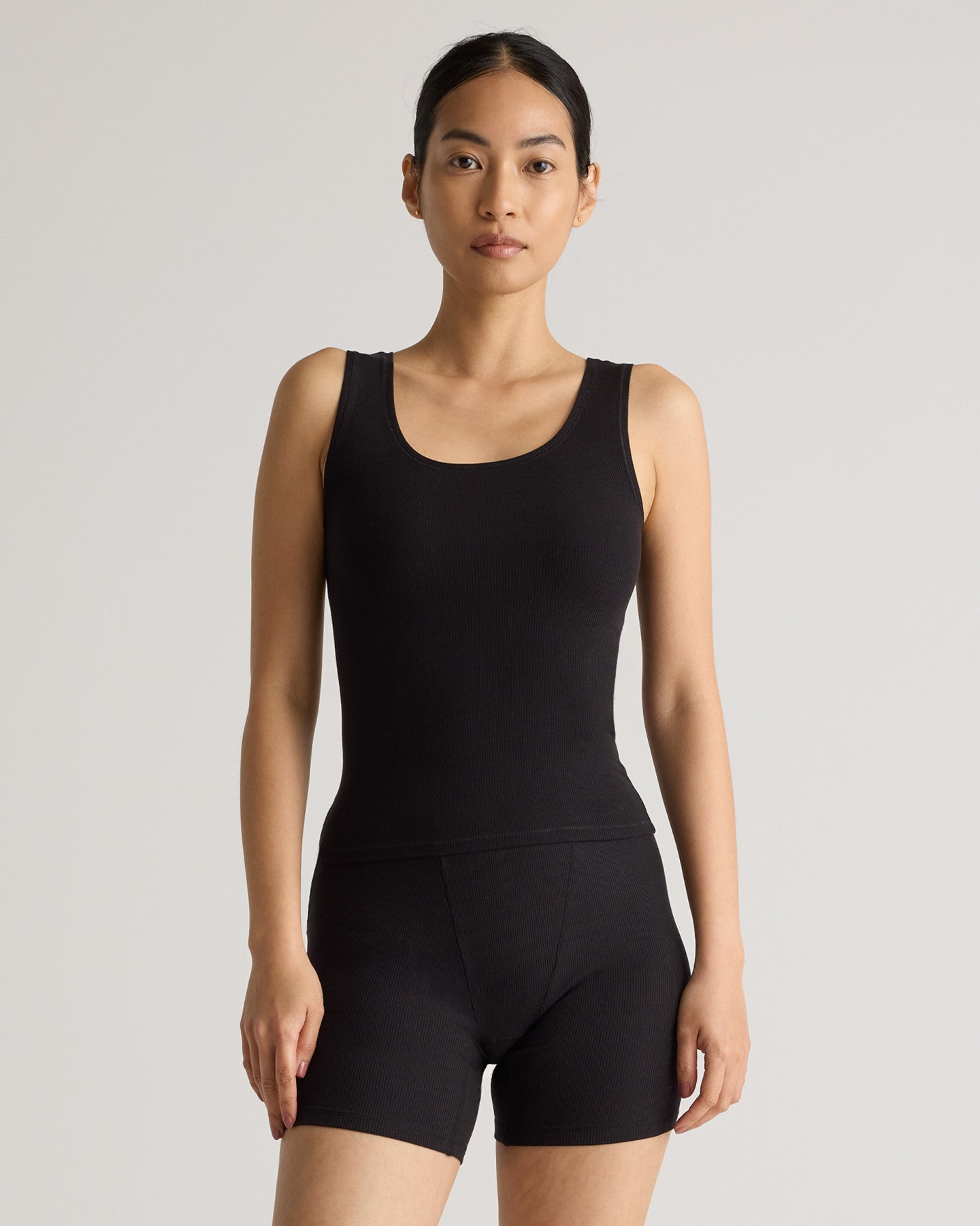 Tencel Rib Knit Lounge Tank (3-pack)